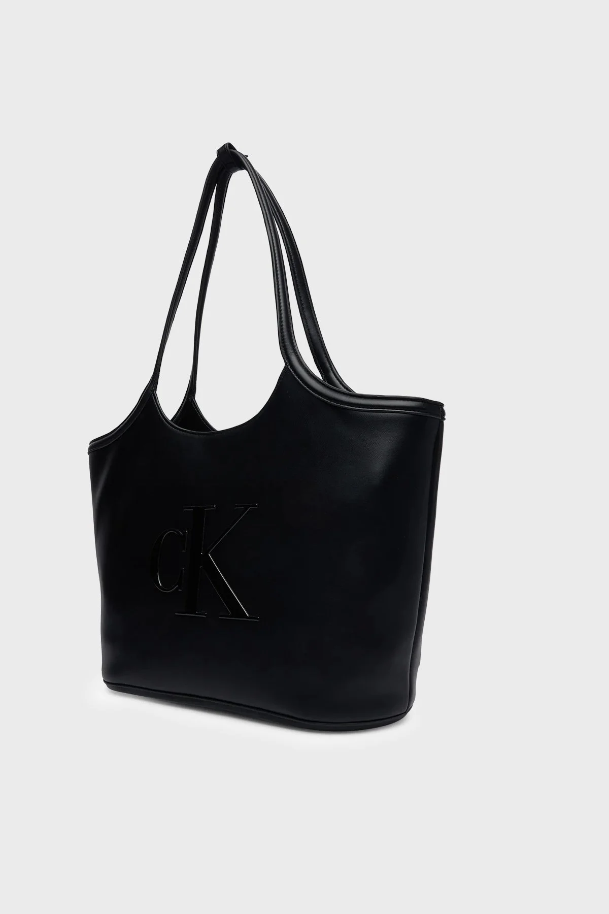 Calvin Klein Logolu Omuz Askılı LV04F3562GUB1 Kadın Çanta LV04F3562G UB1 Siyah - 4
