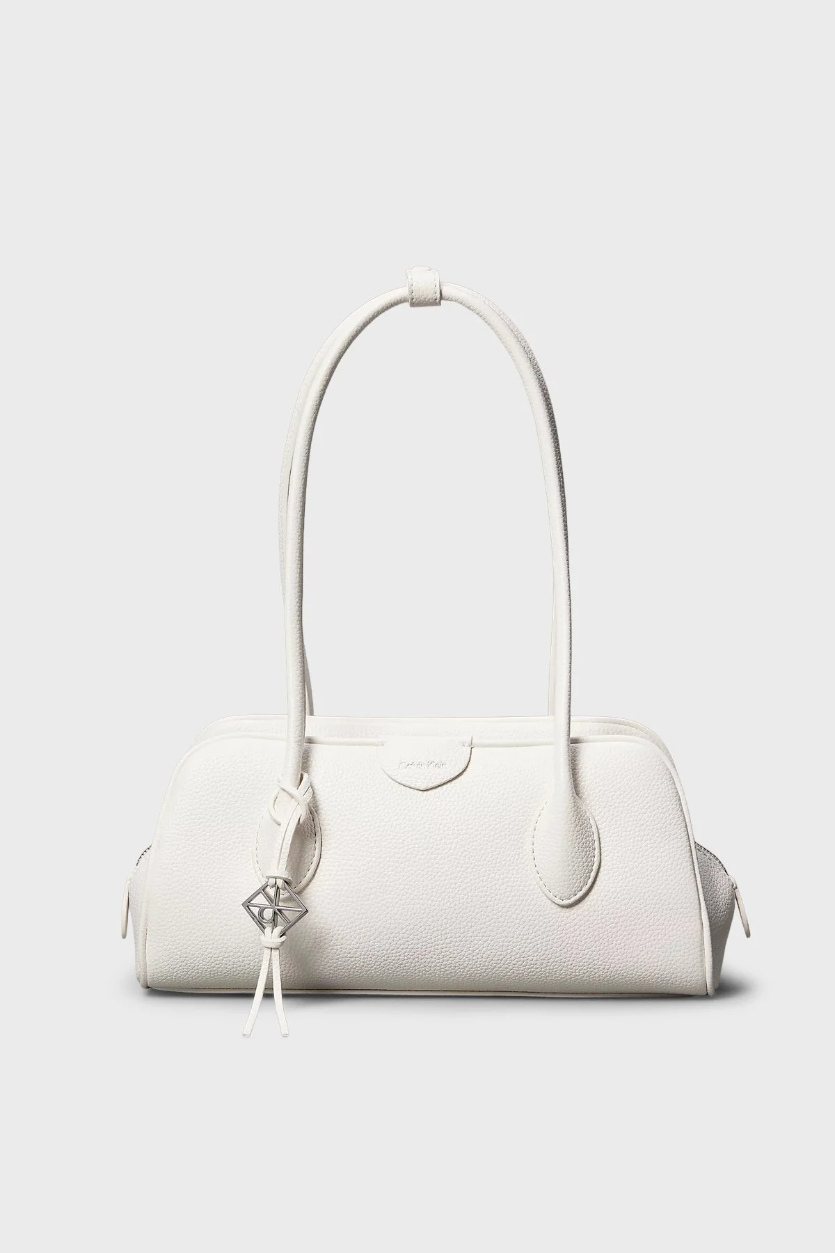 Calvin Klein Logolu Omuz Askılı LV04F3743G4LX Kadın Çanta LV04F3743G 4LX BEYAZ - 1