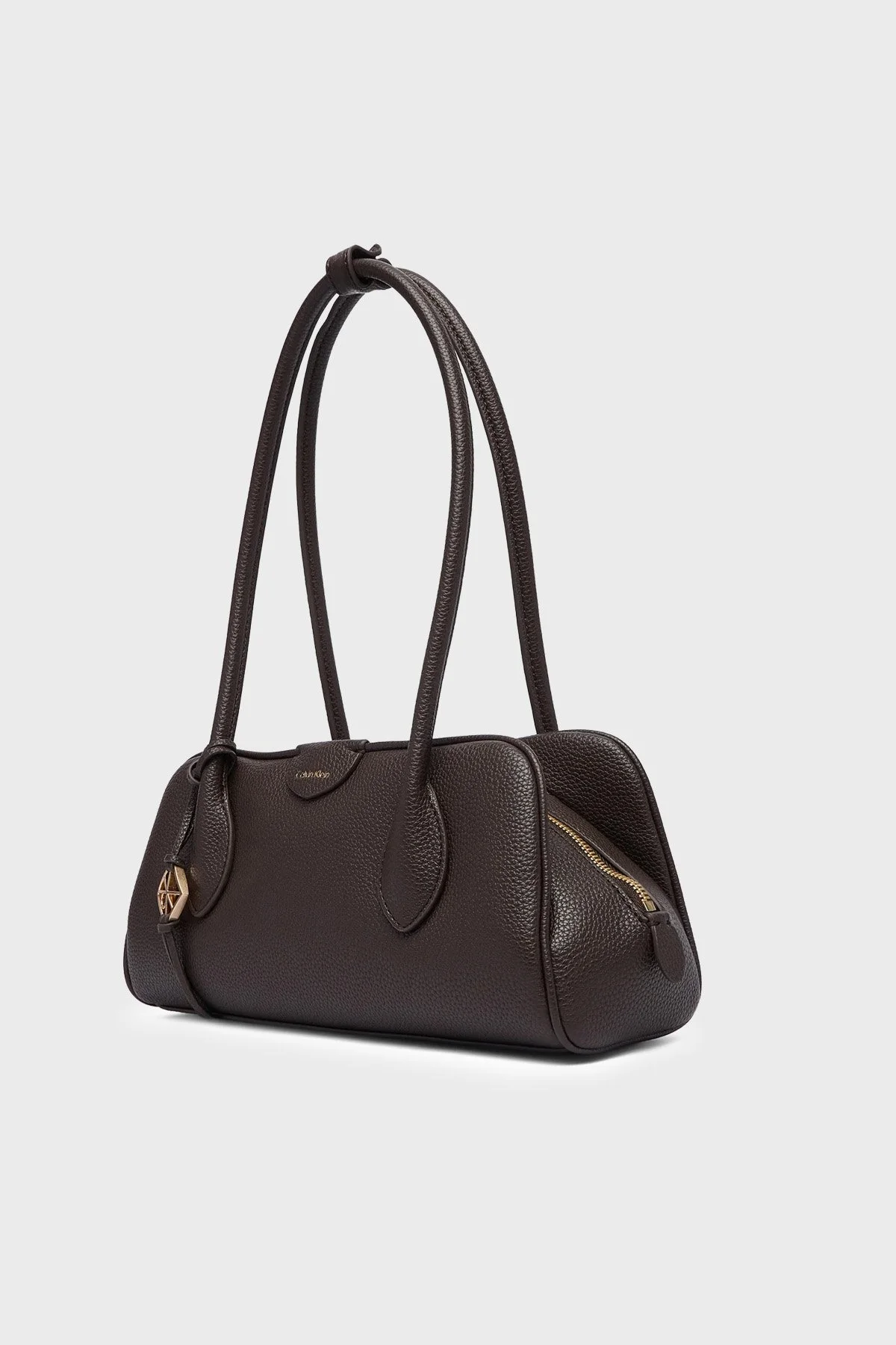Calvin Klein Logolu Omuz Askılı LV04F3743GBAL Kadın Çanta LV04F3743G BAL KAHVE - 4