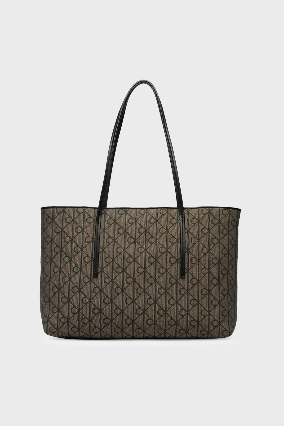 Calvin Klein Logolu Omuz Askılı LV04F3750G7UL Kadın Çanta LV04F3750G 7UL BEJ-SİYAH - 3