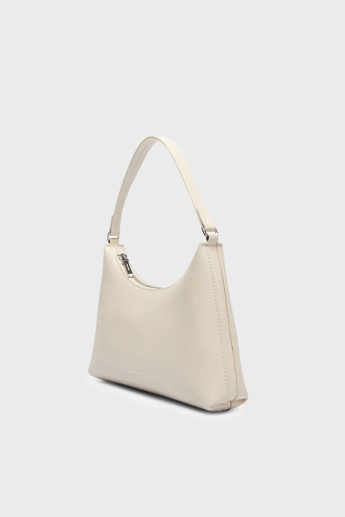 Calvin Klein Logolu Omuz Askılı LV04F3890GACG Kadın Çanta LV04F3890G ACG Ekru - 6