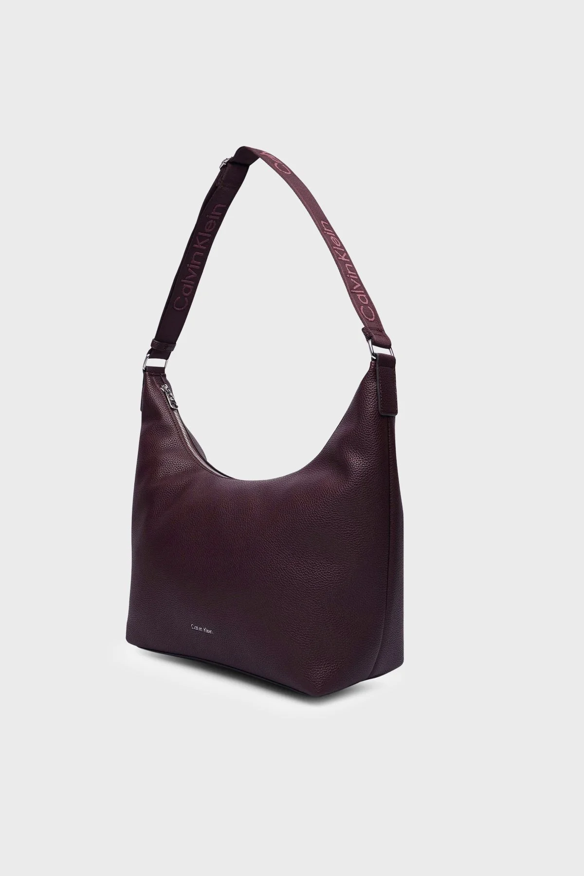 Calvin Klein Logolu Omuz Askılı LV04F3891GBAP Kadın Çanta LV04F3891G BAP Bordo - 5