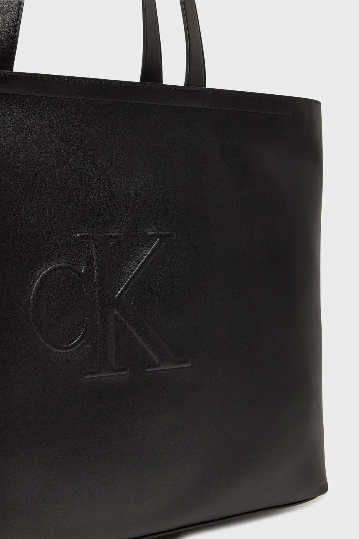 Calvin Klein Logolu Omuz Askılı Tote LV04K3070GUB1 Bayan Çanta LV04K3070G UB1 SİYAH - 3