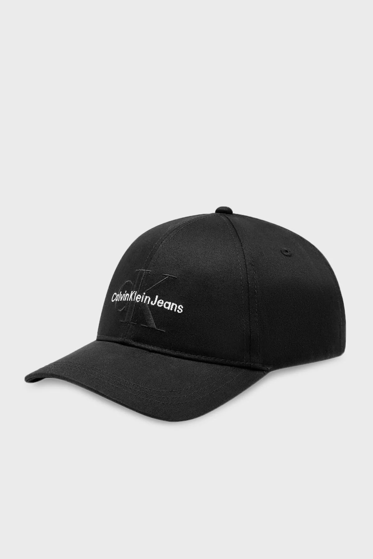 Calvin Klein Logolu Organik Pamuklu K50K510061BEH Erkek Şapka K50K510061 BEH SİYAH - 1