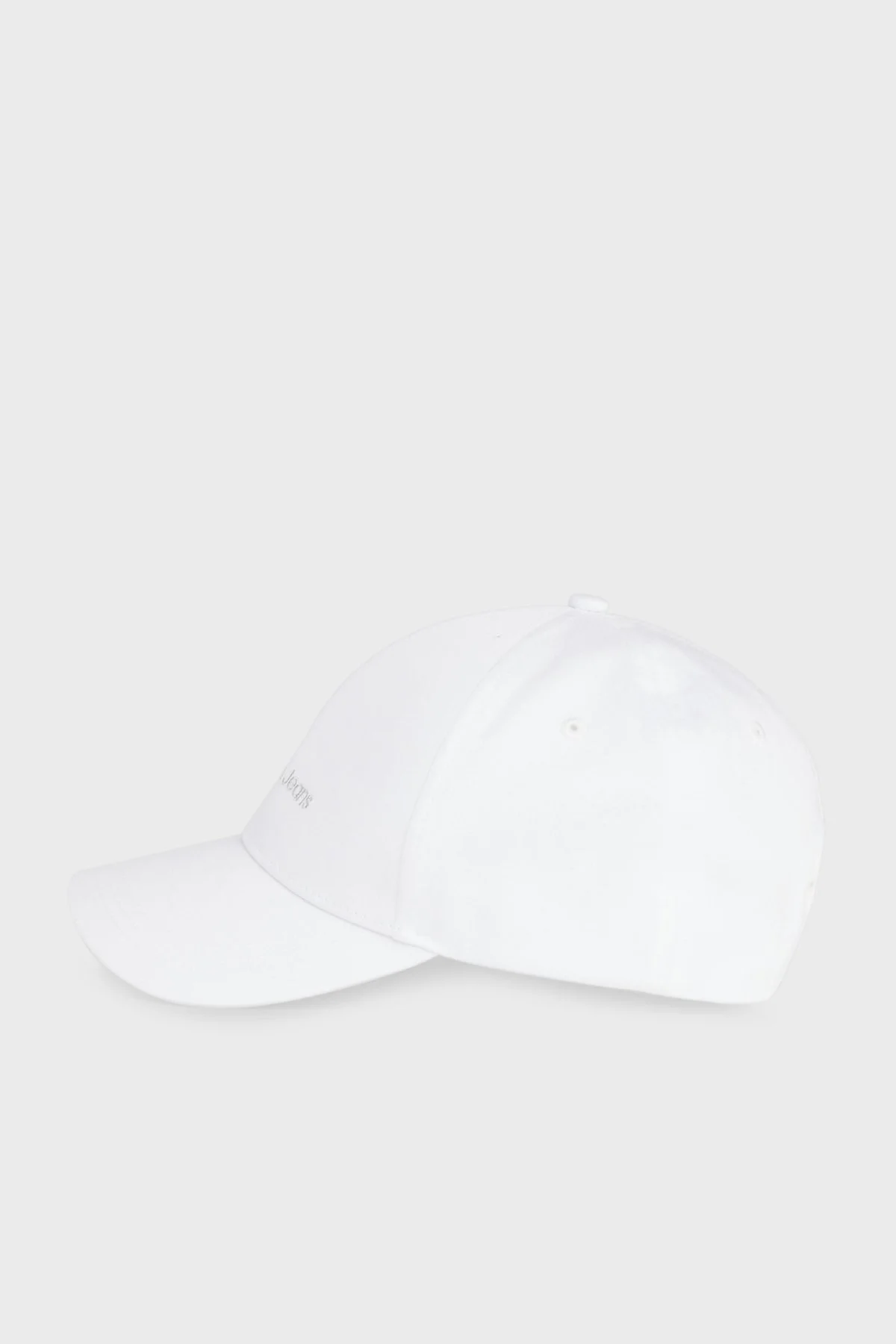 Calvin Klein Logolu Organik Pamuklu K60K6088490LI Bayan Şapka K60K608849 0LI BEYAZ-GÜMÜŞ - 3