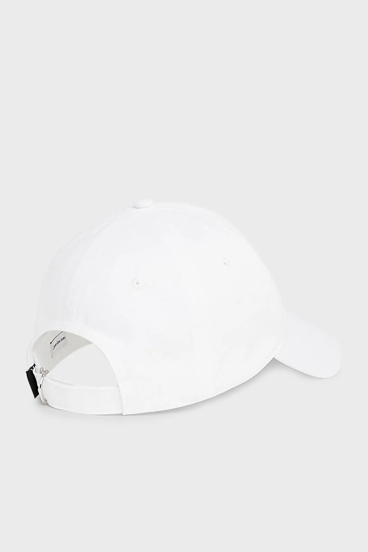 Calvin Klein Logolu Organik Pamuklu K60K608849YAF Bayan Şapka K60K608849 YAF BEYAZ - 3
