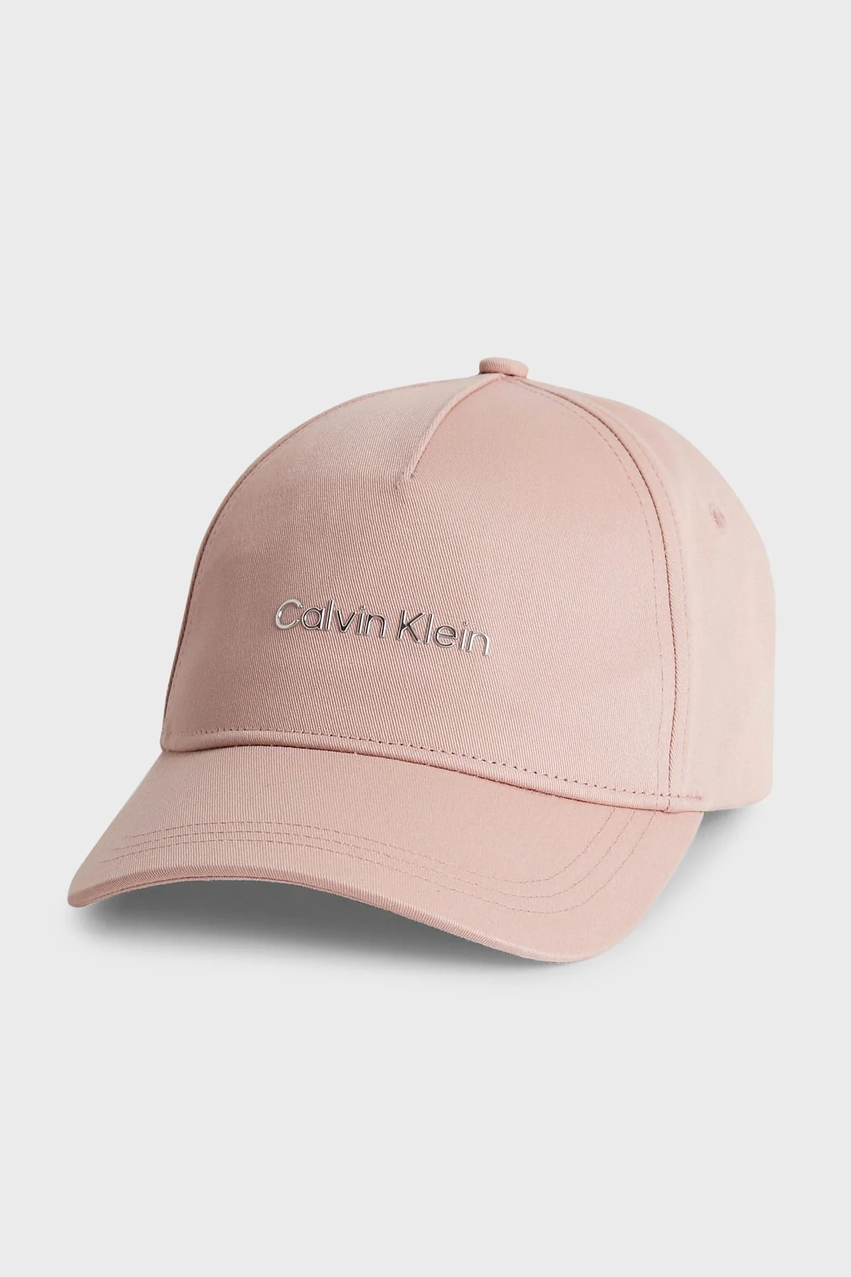 Calvin Klein Logolu Organik Pamuklu K60K610525TQP Bayan Şapka K60K610525 TQP PUDRA - 1