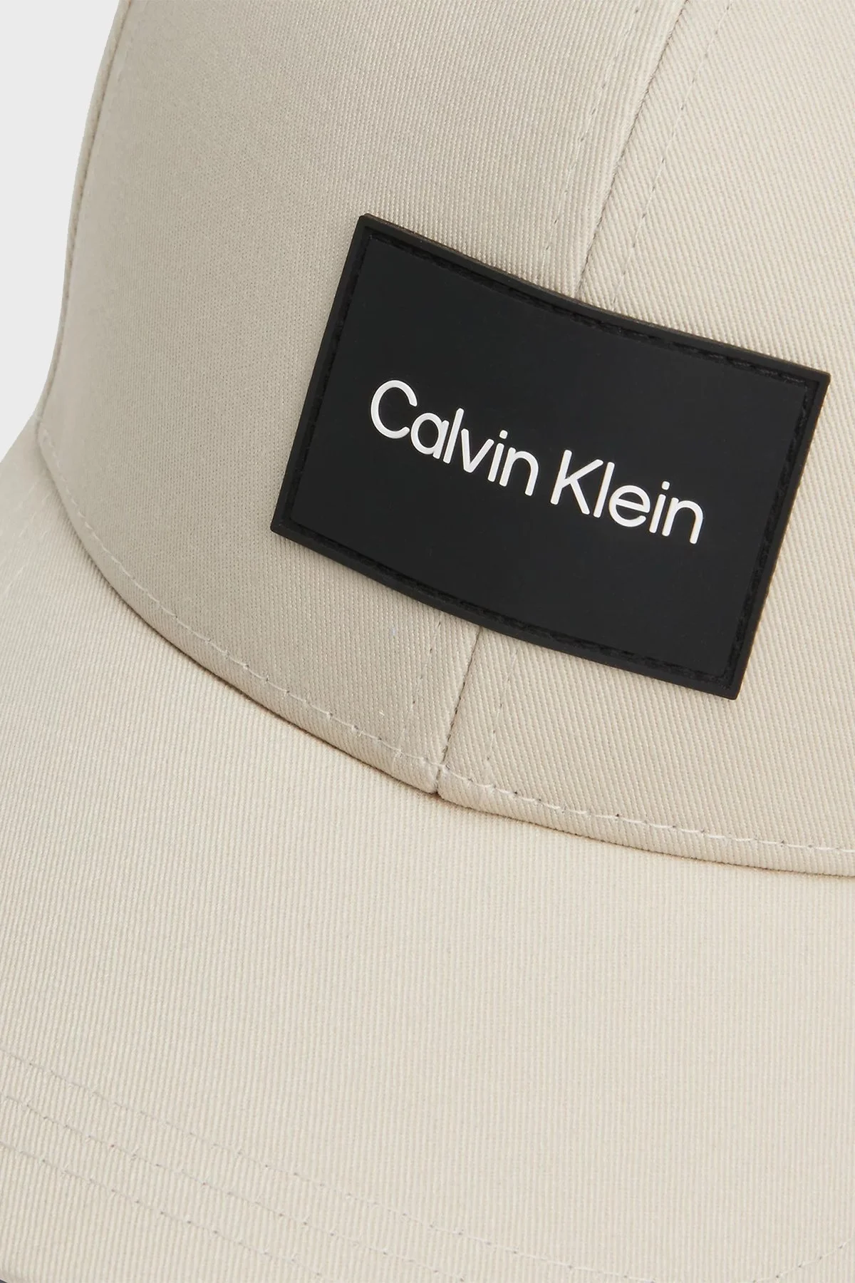 Calvin Klein Logolu Organik Pamuklu KM0KM00983ACE Bayan Şapka KM0KM00983 ACE BEJ - 10