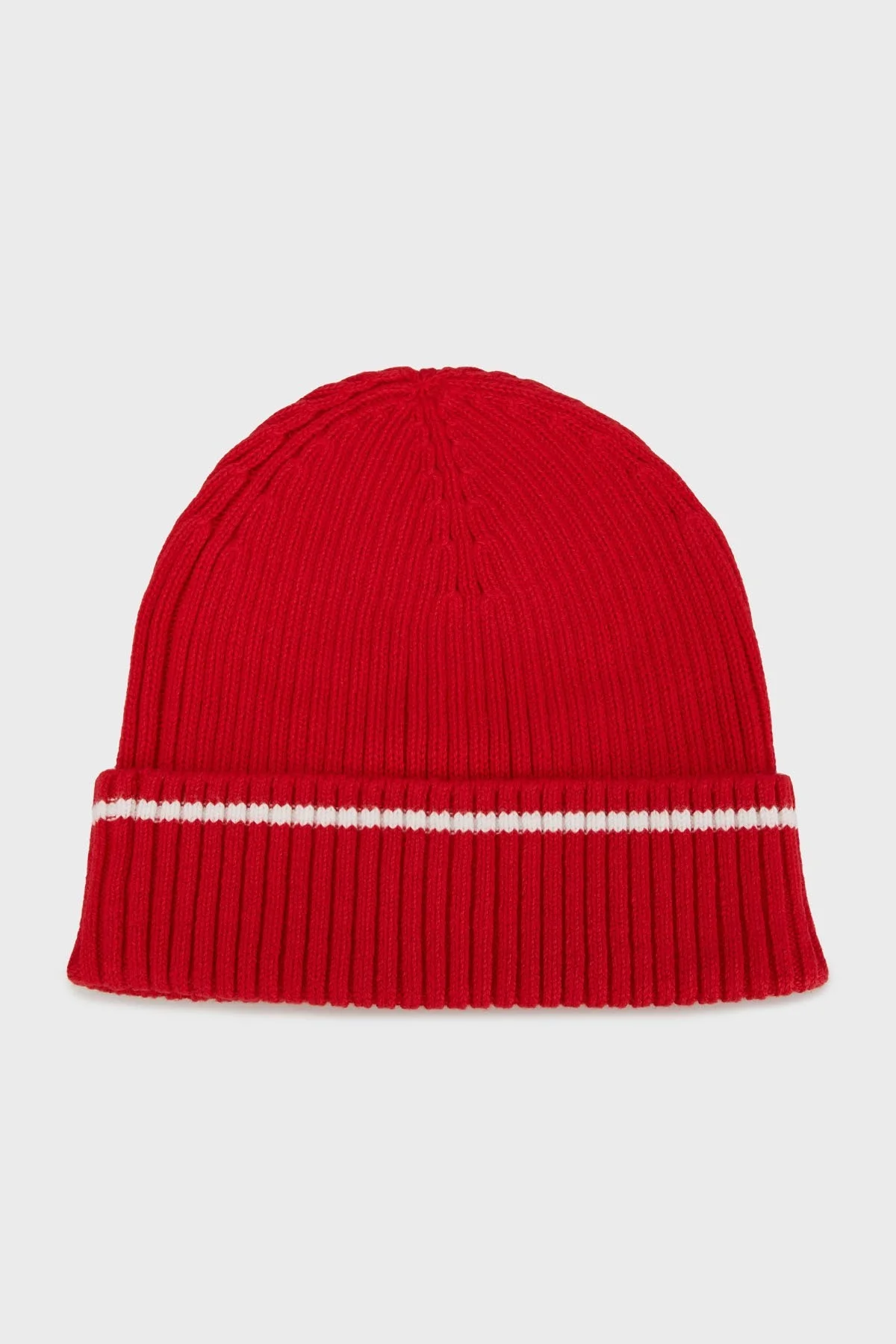 Calvin Klein Logolu Pamuk ve Kaşmir Karışımlı LV04D8054GXMD Erkek Bere LV04D8054G XMD BORDO - 2