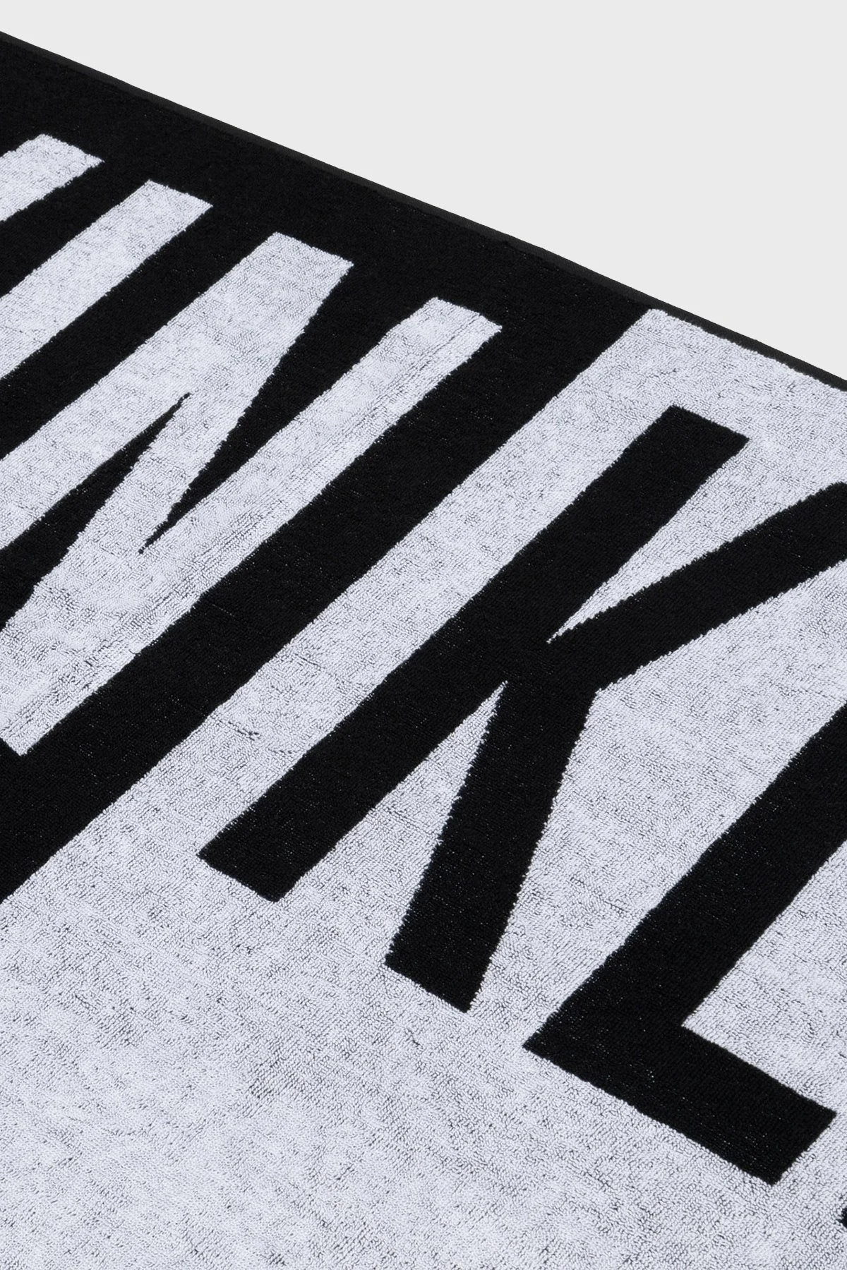 Calvin Klein Logolu Pamuklu 170*90 cm KU0KU00122BEH Unisex Plaj Havlusu KU0KU00122 BEH SİYAH - 5