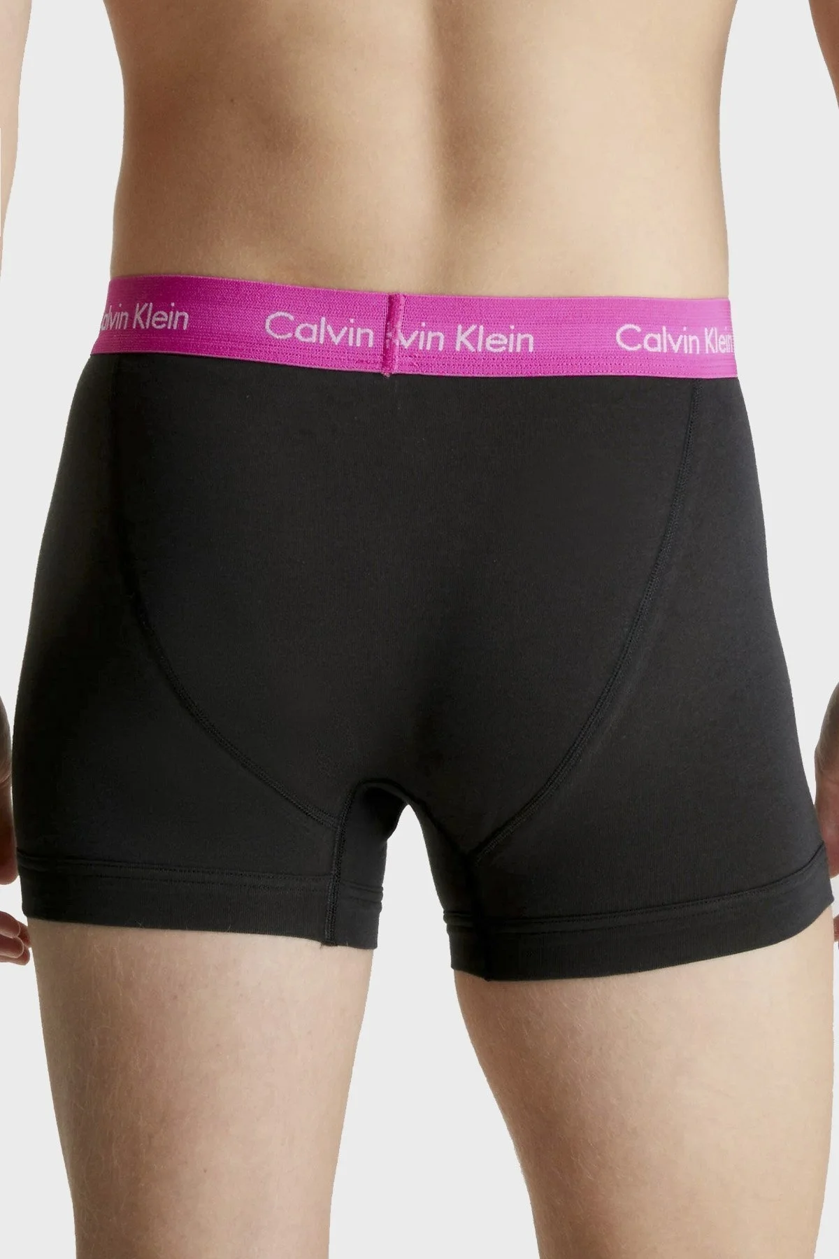 Calvin Klein Logolu Pamuklu 3 Pack 0000U2662GCAQ Erkek Boxer 0000U2662G CAQ SİYAH - 3