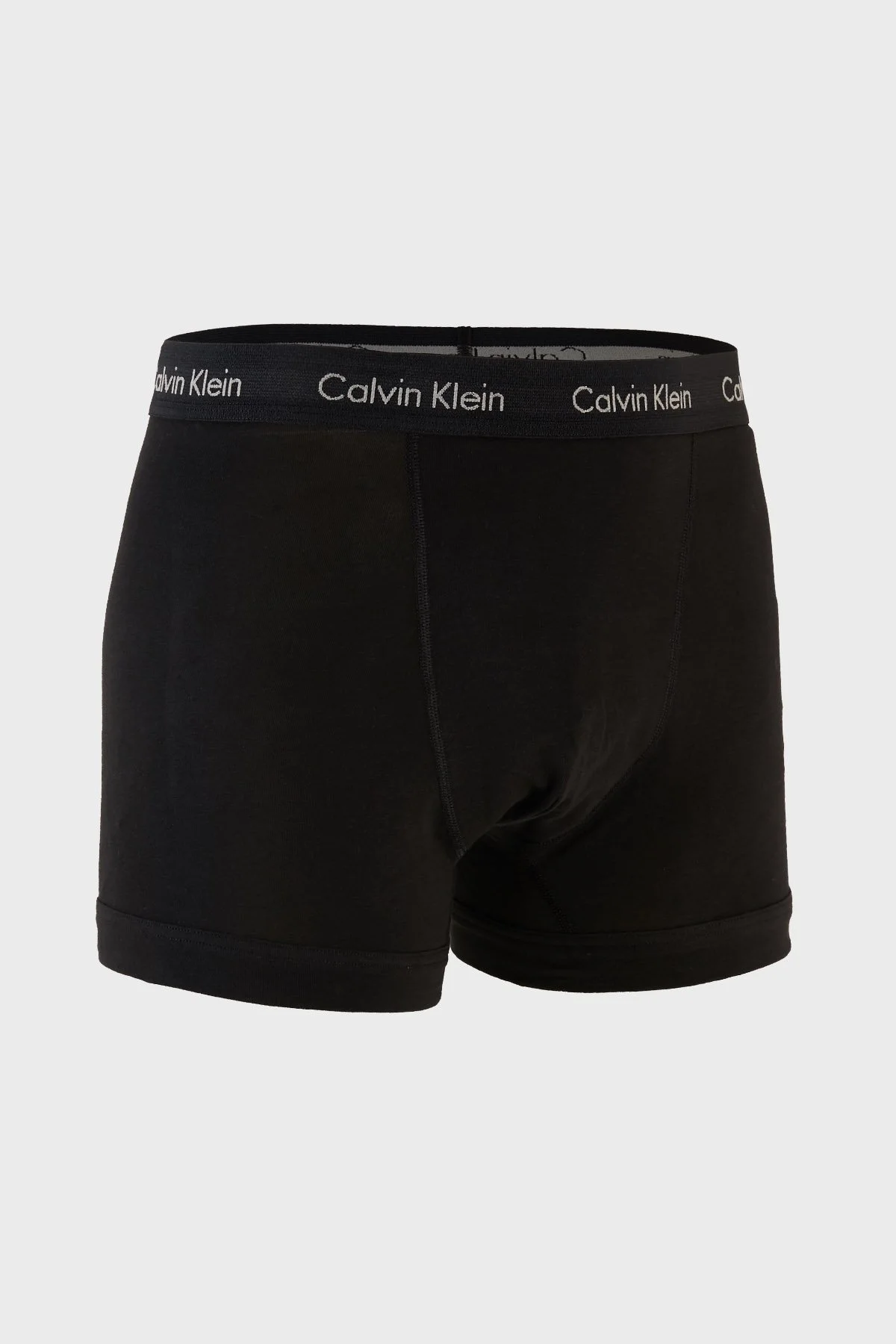 Calvin Klein Logolu Pamuklu 3 Pack 0000U2662GCB7 Erkek Boxer 0000U2662G CB7 SİYAH - 6
