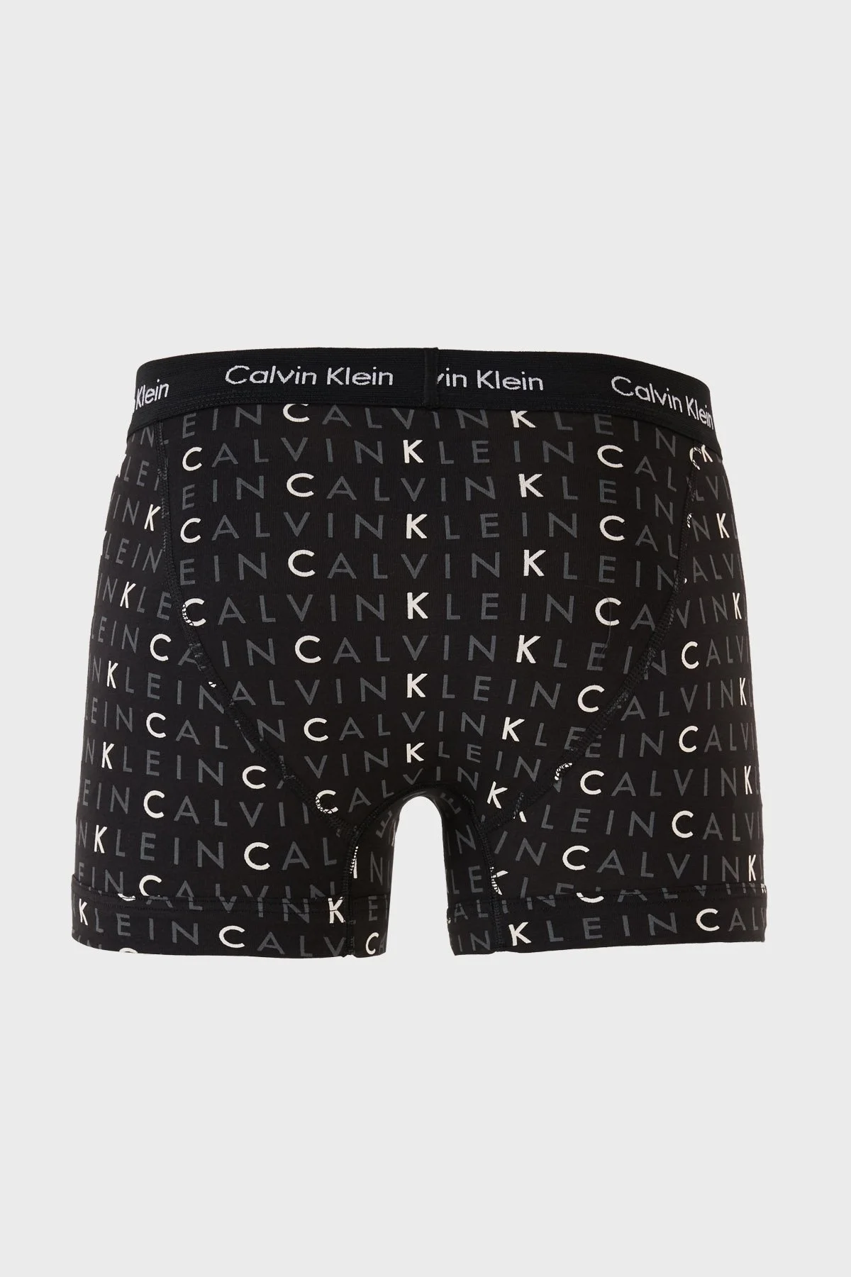 Calvin Klein Logolu Pamuklu 3 Pack 0000U2662GYKS Erkek Boxer 0000U2662G YKS SİYAH-BEYAZ - 10