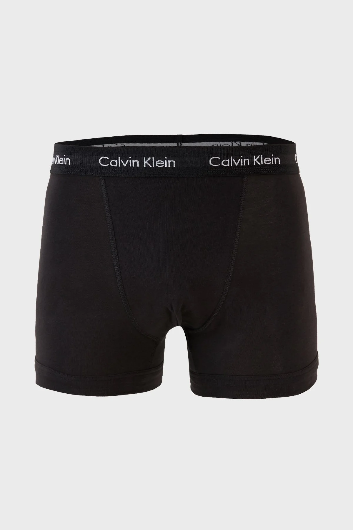 Calvin Klein Logolu Pamuklu 3 Pack 0000U2662GYKS Erkek Boxer 0000U2662G YKS SİYAH-BEYAZ - 11