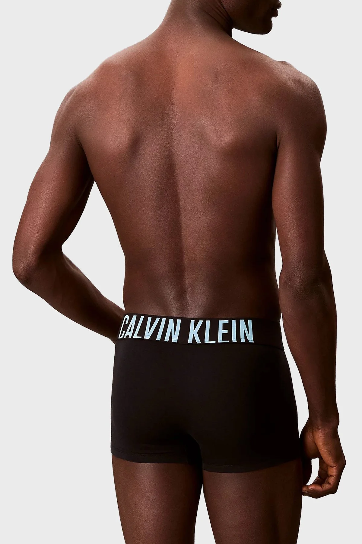 Calvin Klein Logolu Pamuklu 3 Pack 000NB3608A54L Erkek Boxer 000NB3608A 54L SİYAH - 3