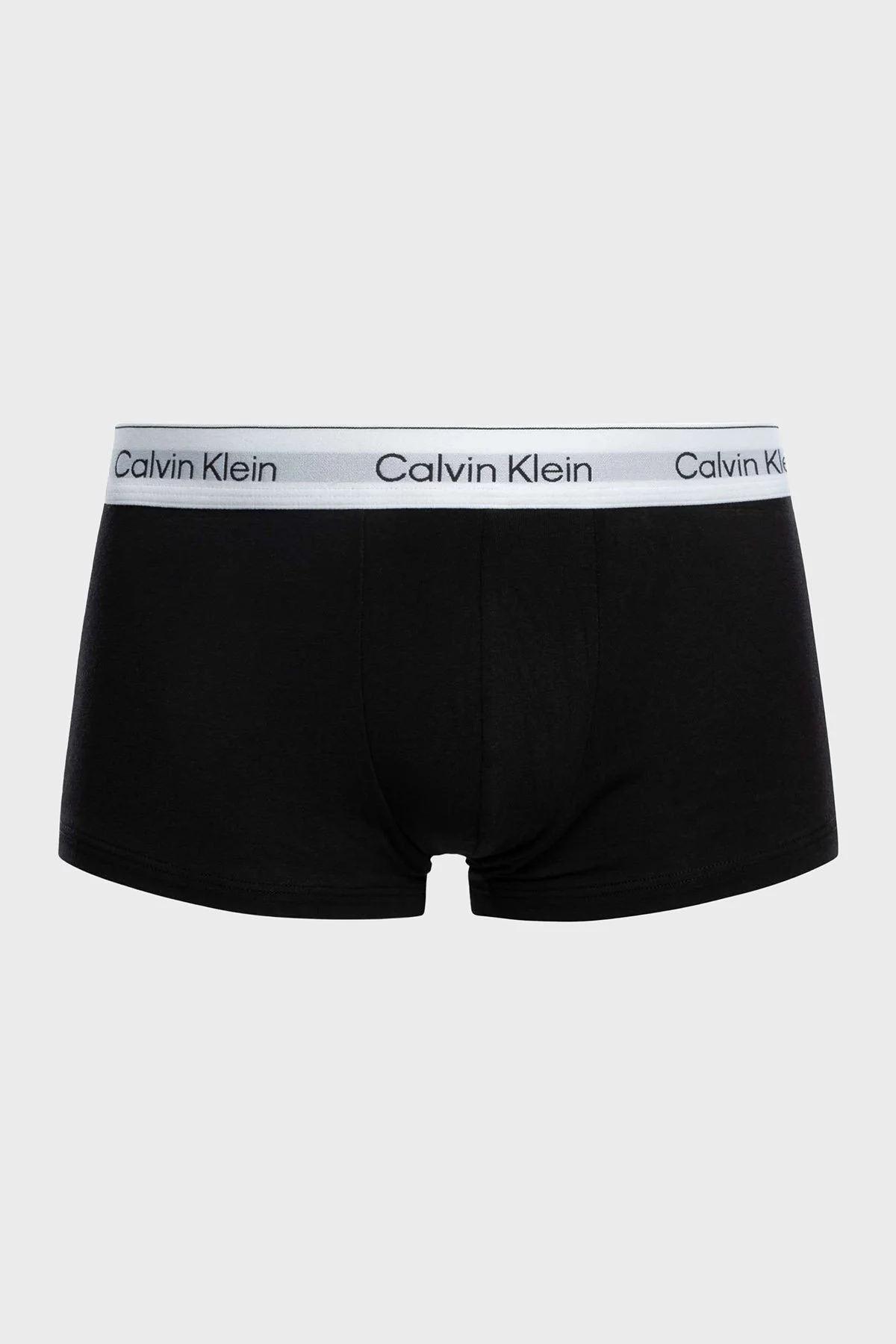 Calvin Klein Logolu Pamuklu 3 Pack LV00NB4389UB1 Erkek Boxer LV00NB4389 UB1 SİYAH - 6