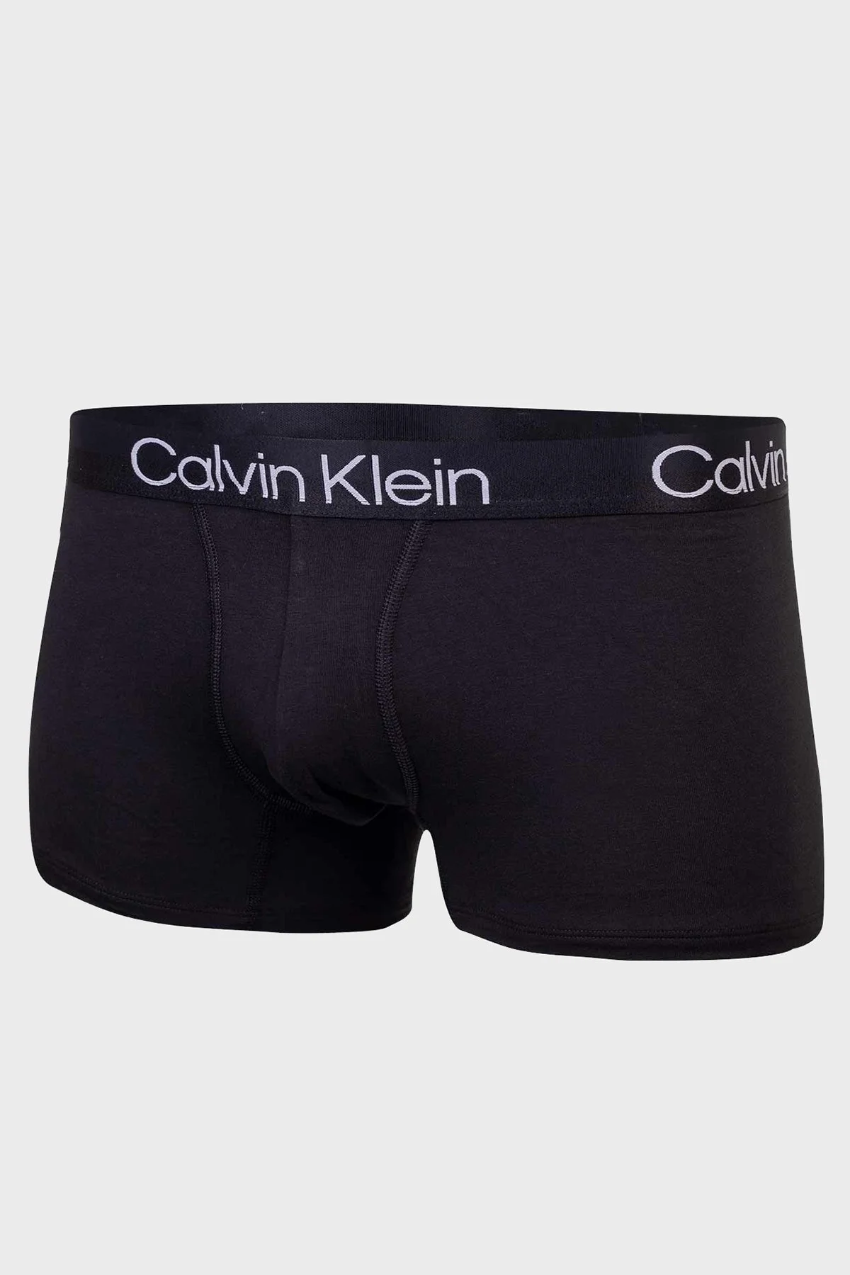 Calvin Klein Logolu Pamuklu Elastik Bel Bantlı 3 Pack 000NB2970ACBJ Erkek Boxer 000NB2970A CBJ Gri-Siyah-Sarı - 3