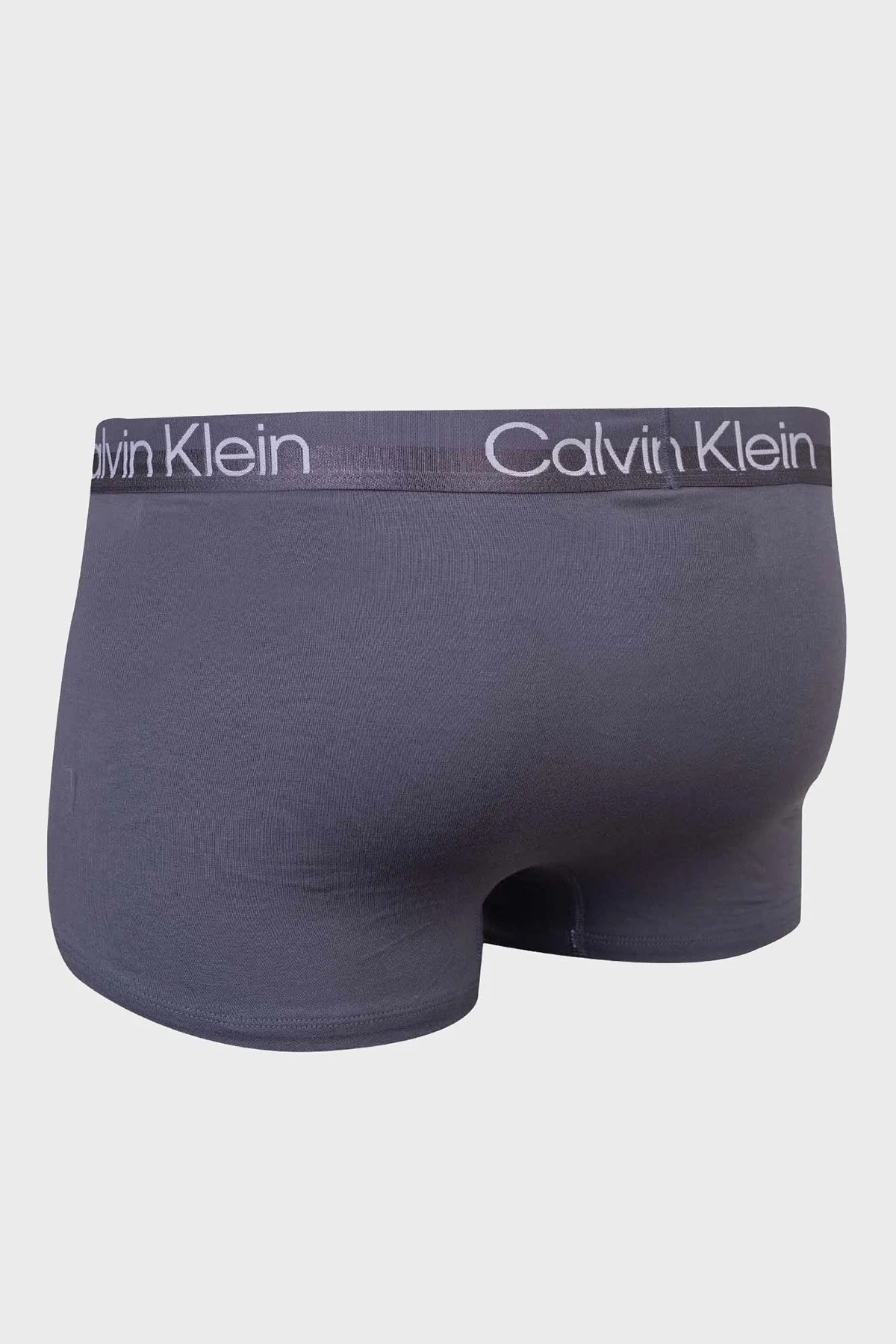 Calvin Klein Logolu Pamuklu Elastik Bel Bantlı 3 Pack 000NB2970ACBJ Erkek Boxer 000NB2970A CBJ Gri-Siyah-Sarı - 5
