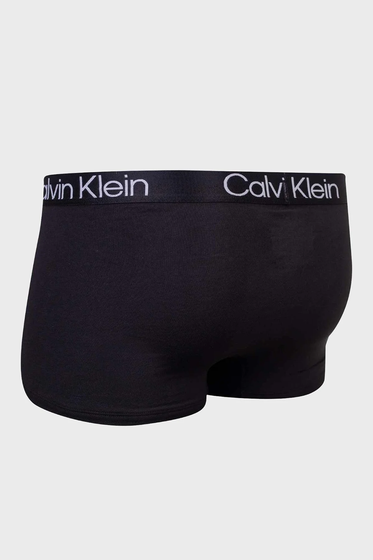Calvin Klein Logolu Pamuklu Elastik Bel Bantlı 3 Pack 000NB2970ACBJ Erkek Boxer 000NB2970A CBJ Gri-Siyah-Sarı - 7