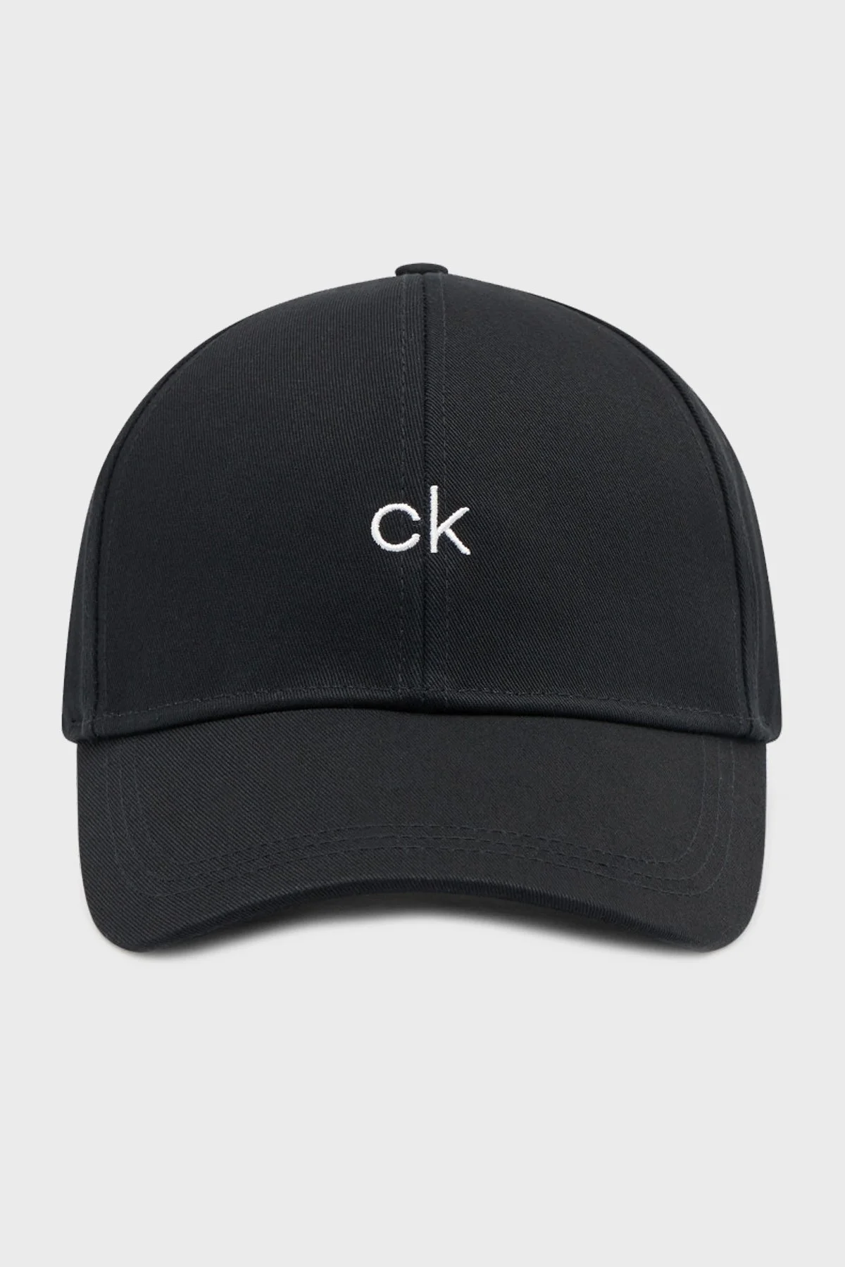 Calvin Klein Logolu Pamuklu Erkek Şapka K50K506087 BAX SİYAH - 3