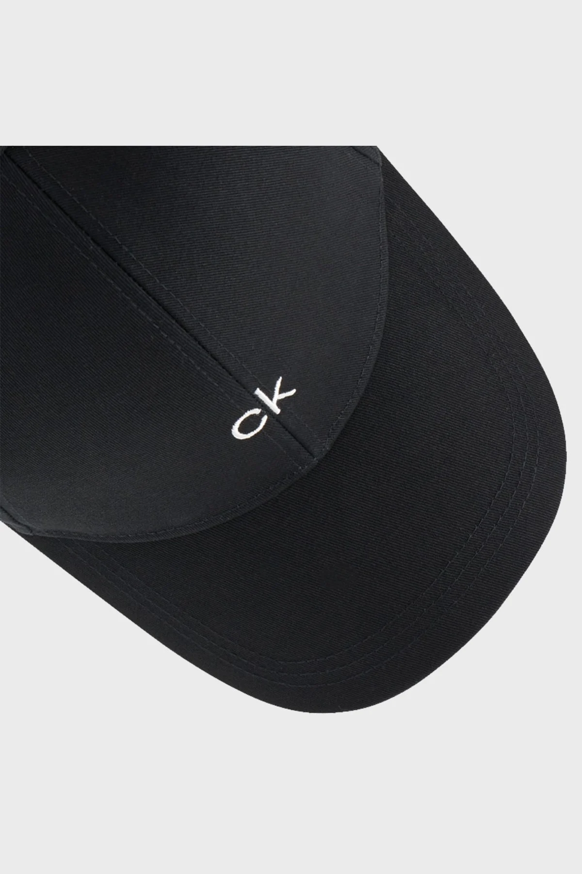 Calvin Klein Logolu Pamuklu Erkek Şapka K50K506087 BAX SİYAH - 4