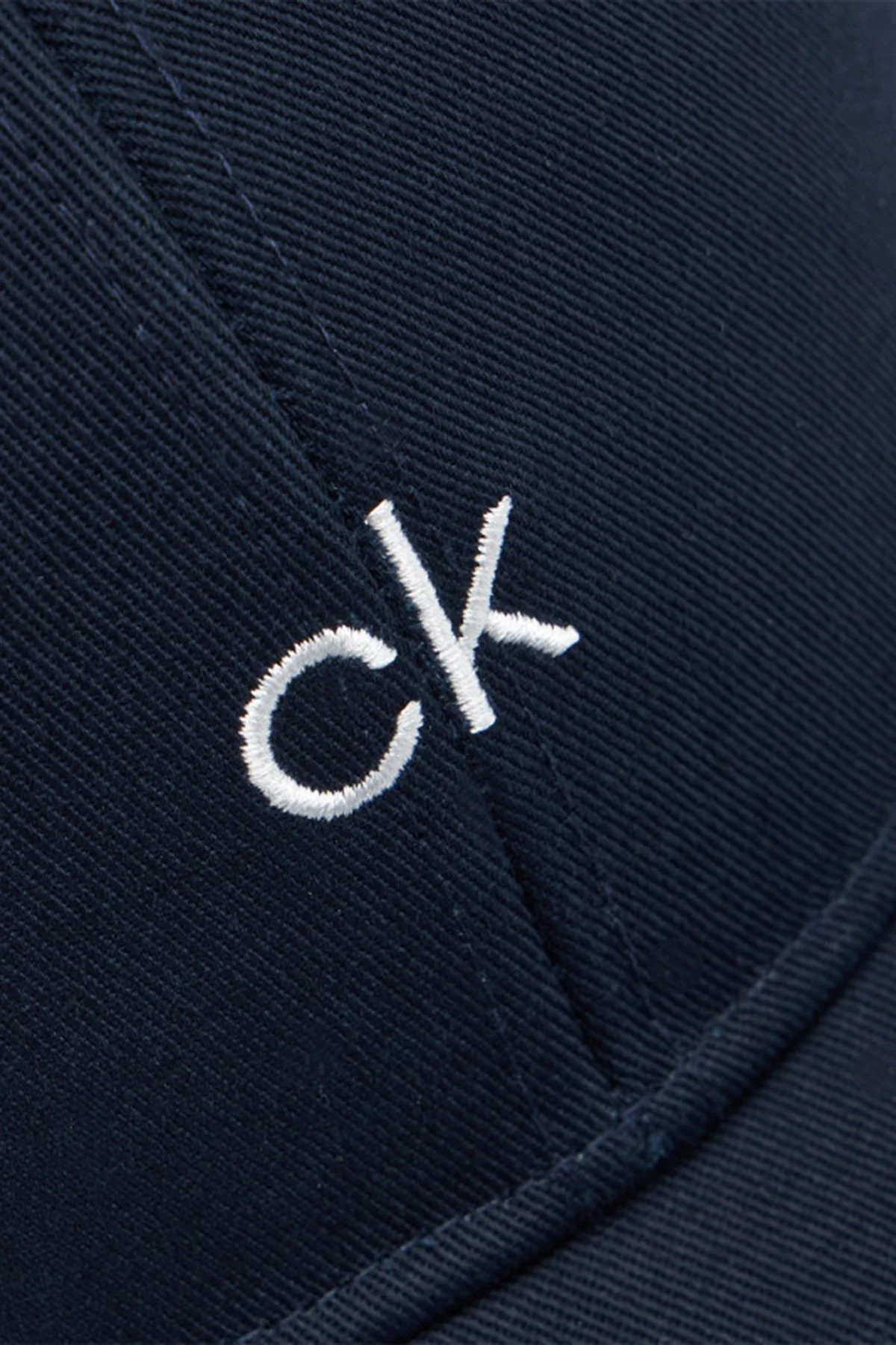 Calvin Klein Logolu Pamuklu Erkek Şapka K50K506087 CEF LACİVERT - 2
