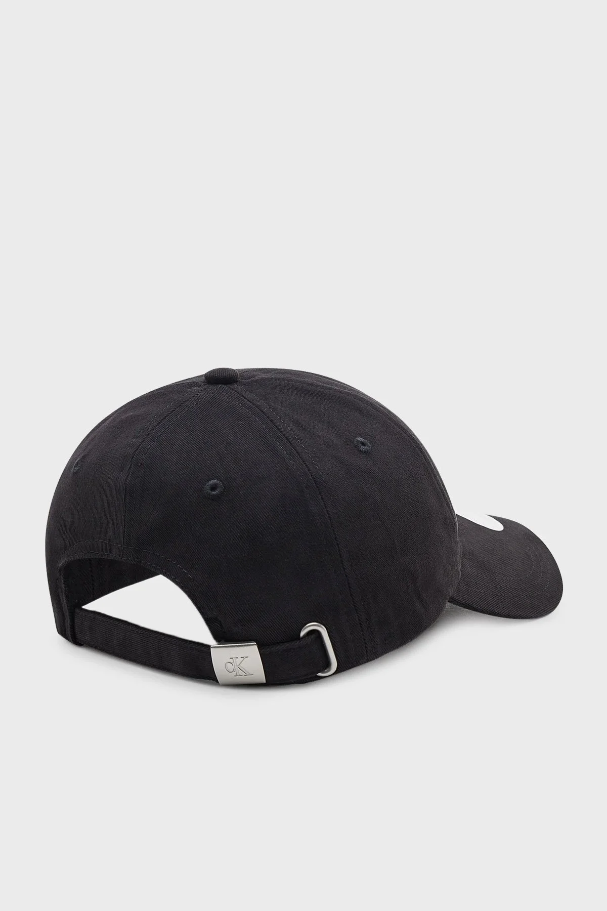 Calvin Klein Logolu Pamuklu Erkek Şapka K50K510182 BDS SİYAH - 3