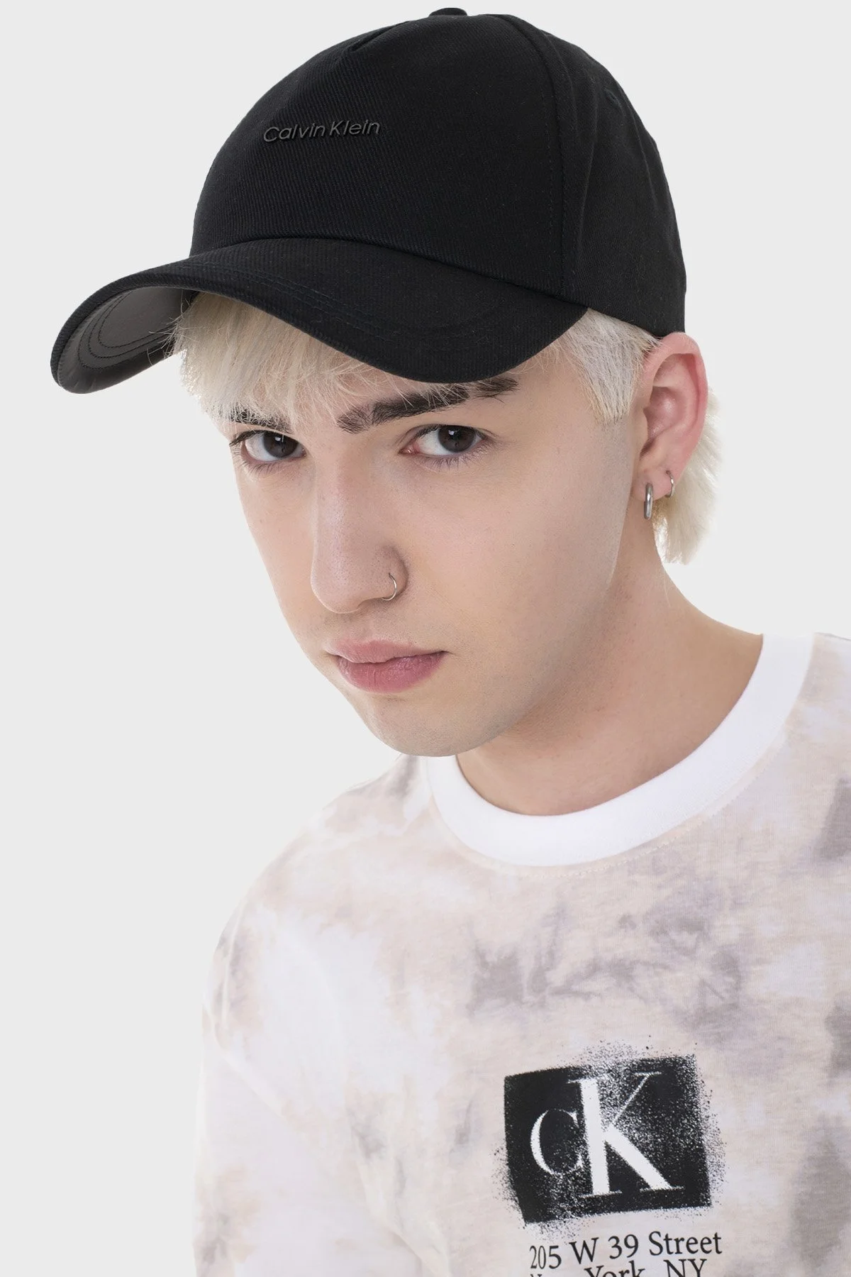 Calvin Klein Logolu Pamuklu K50K510345BAX Erkek Şapka K50K510345 BAX SİYAH - 2