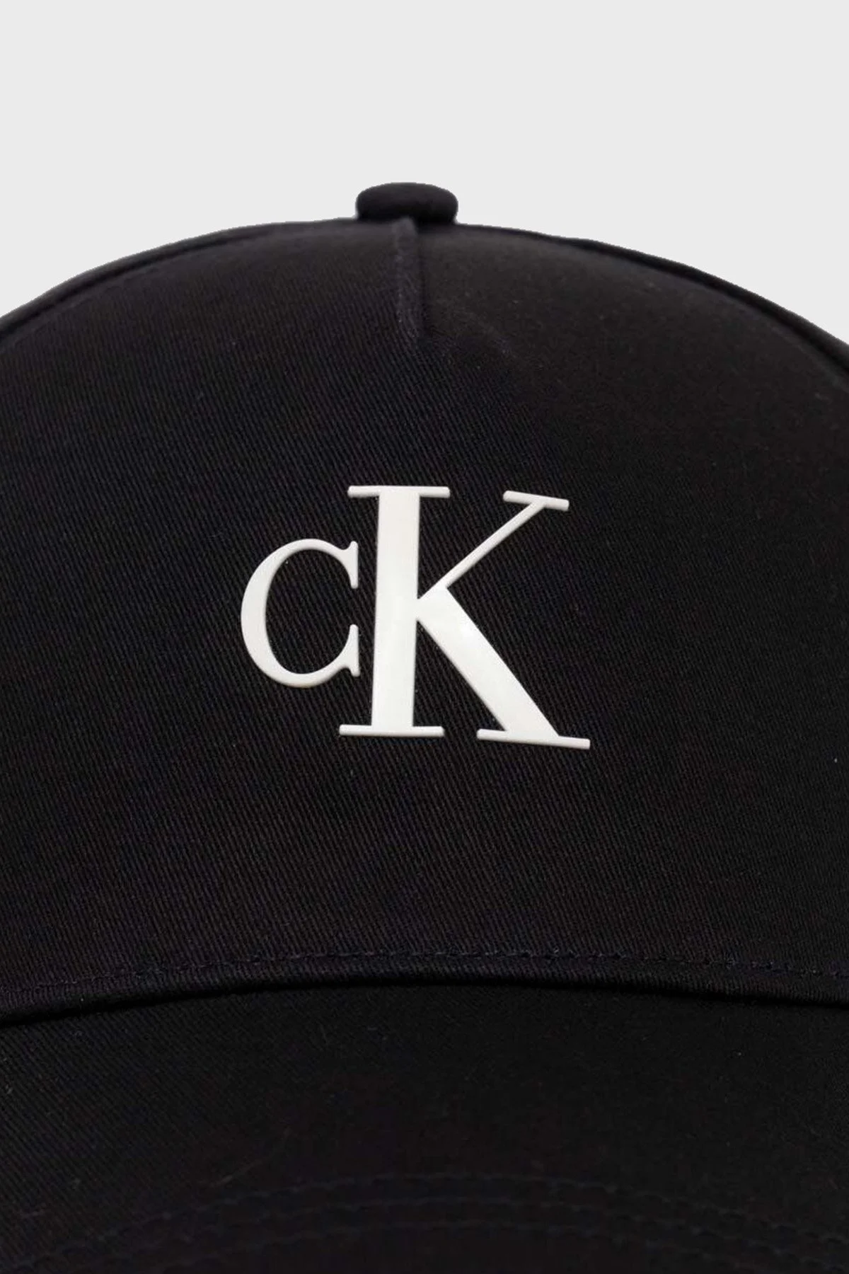 Calvin Klein Logolu Pamuklu K50K510750BDS Erkek Şapka K50K510750 BDS SİYAH - 3
