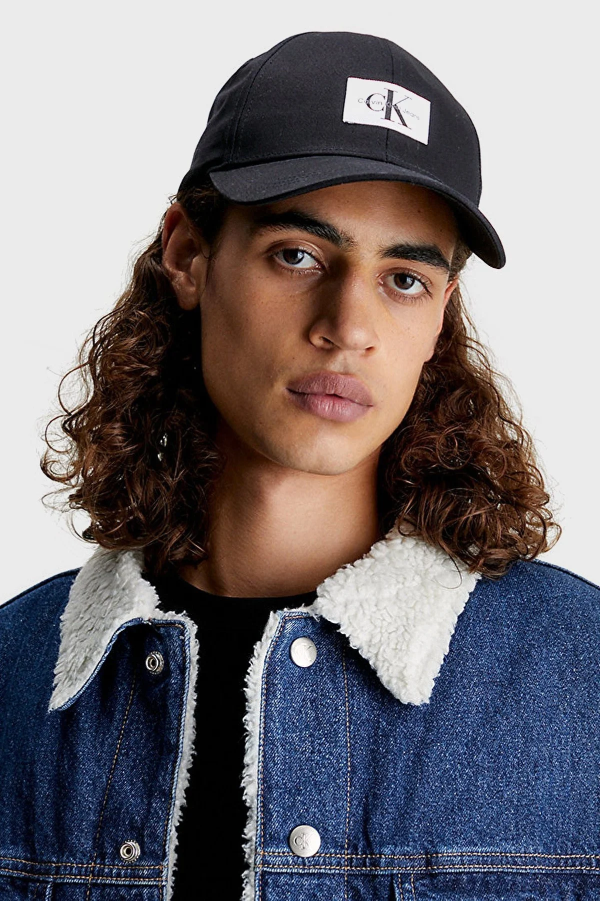 Calvin Klein Logolu Pamuklu K50K511159BDS Erkek Şapka K50K511159 BDS SİYAH - 2