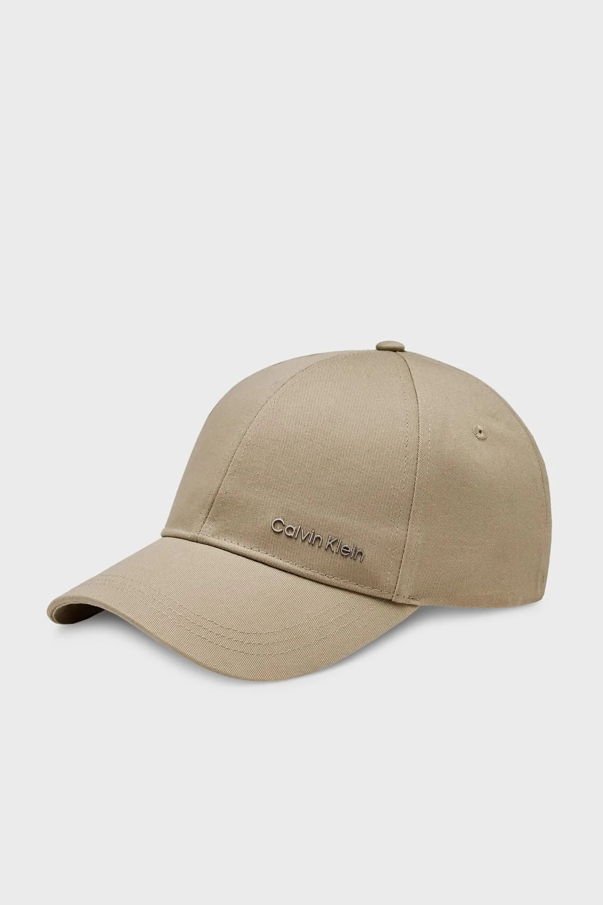 Calvin Klein Logolu Pamuklu K50K511310PKR Erkek Şapka K50K511310 PKR BEJ - 1