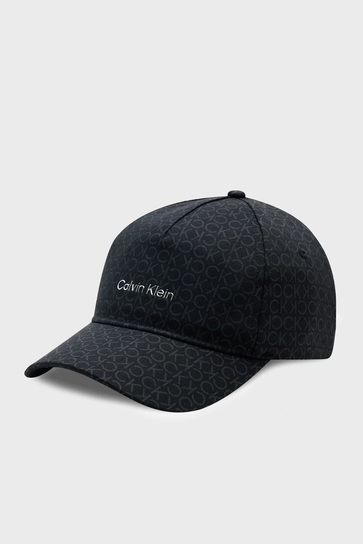 Calvin Klein Logolu Pamuklu K60K6109900GJ Bayan Şapka K60K610990 0GJ SİYAH - 1