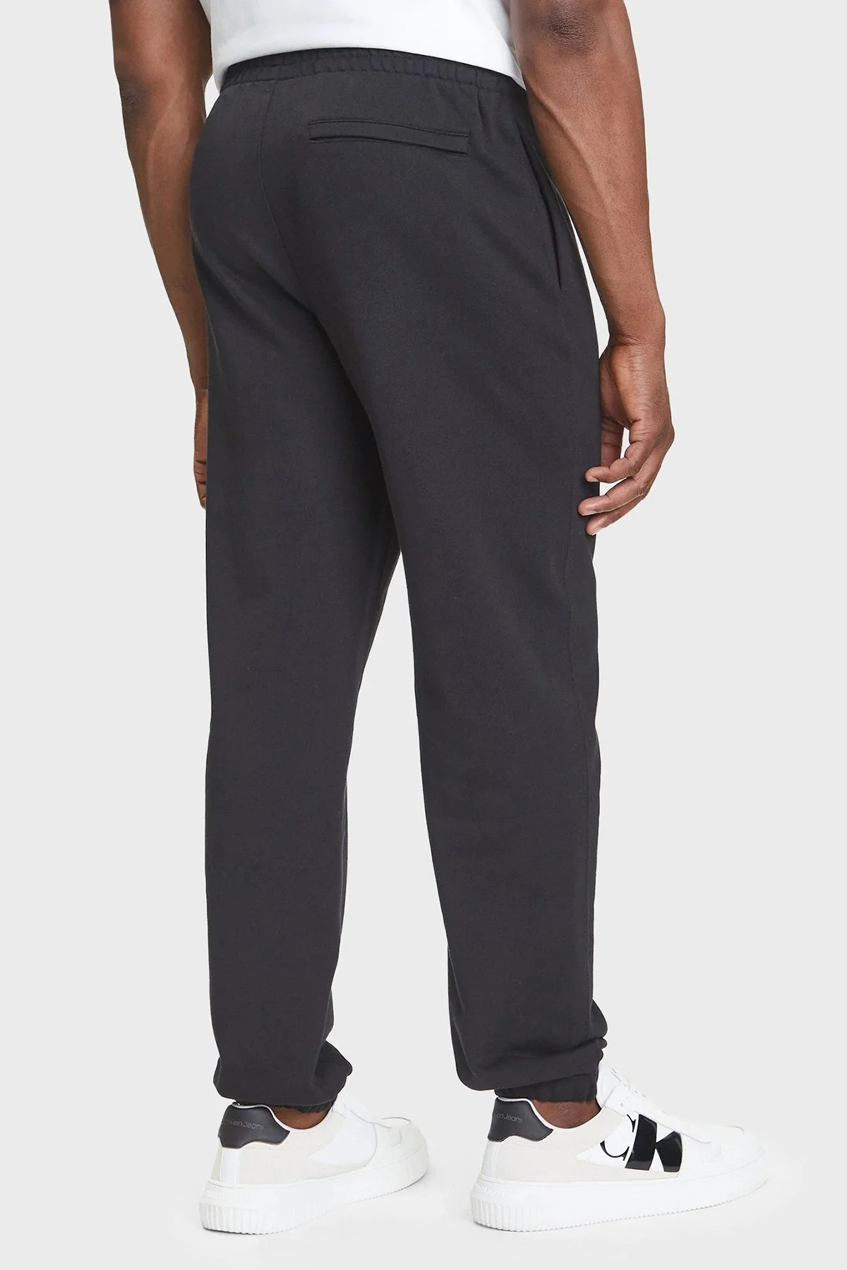 Calvin Klein Logolu Pamuklu Normal Bel Lastikli Paça Jogger LV04RC294GUB1 Erkek Pantolon LV04RC294G UB1 SİYAH - 3