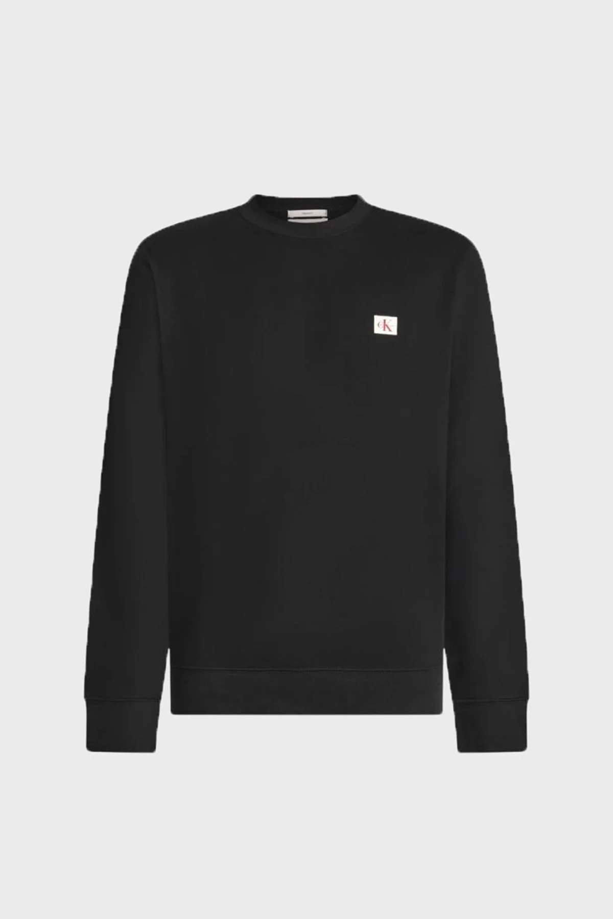Calvin Klein Logolu Pamuklu Regular Fit Bisiklet Yaka LV04RG268GUB1 Erkek Sweat LV04RG268G UB1 Siyah - 4