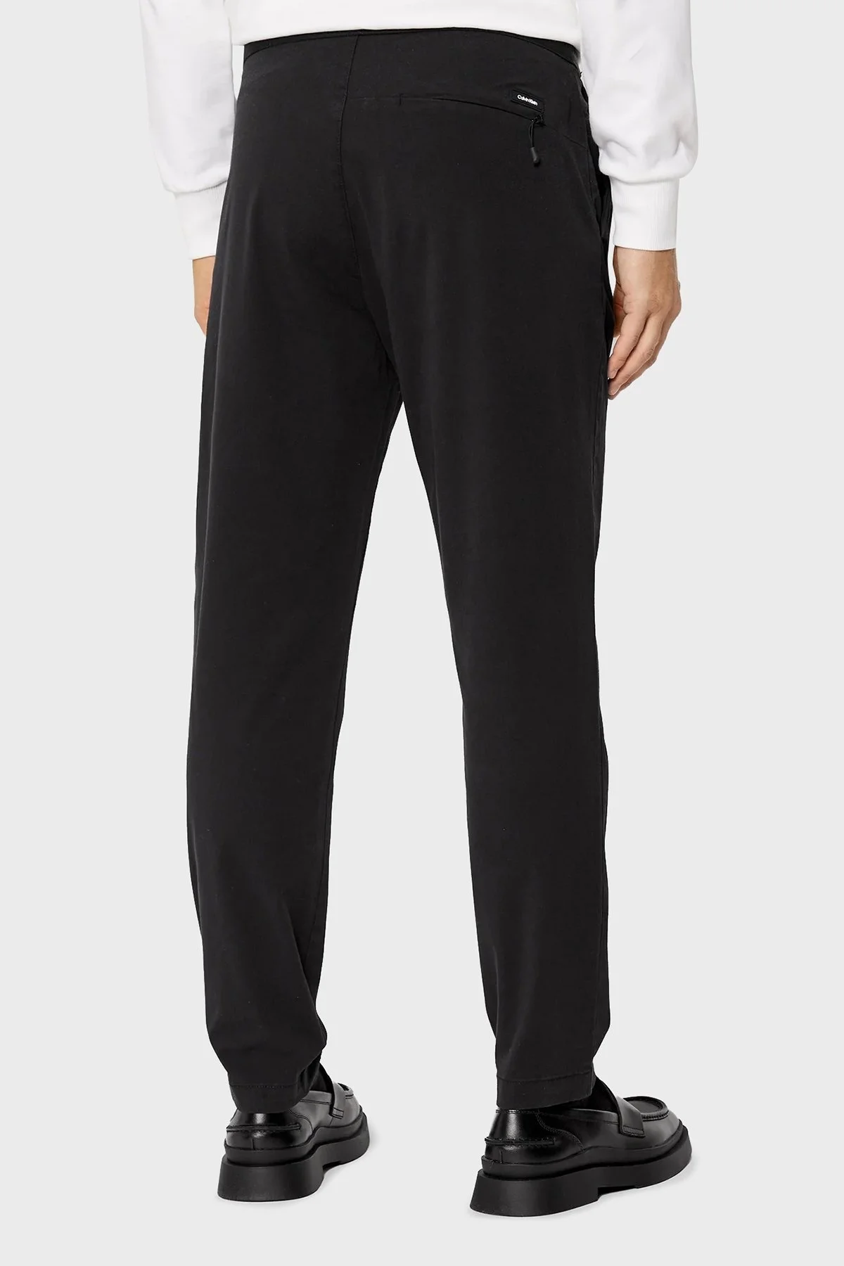 Calvin Klein Logolu Pamuklu Regular Fit Erkek Pantolon K10K108153 BEH SİYAH - 3