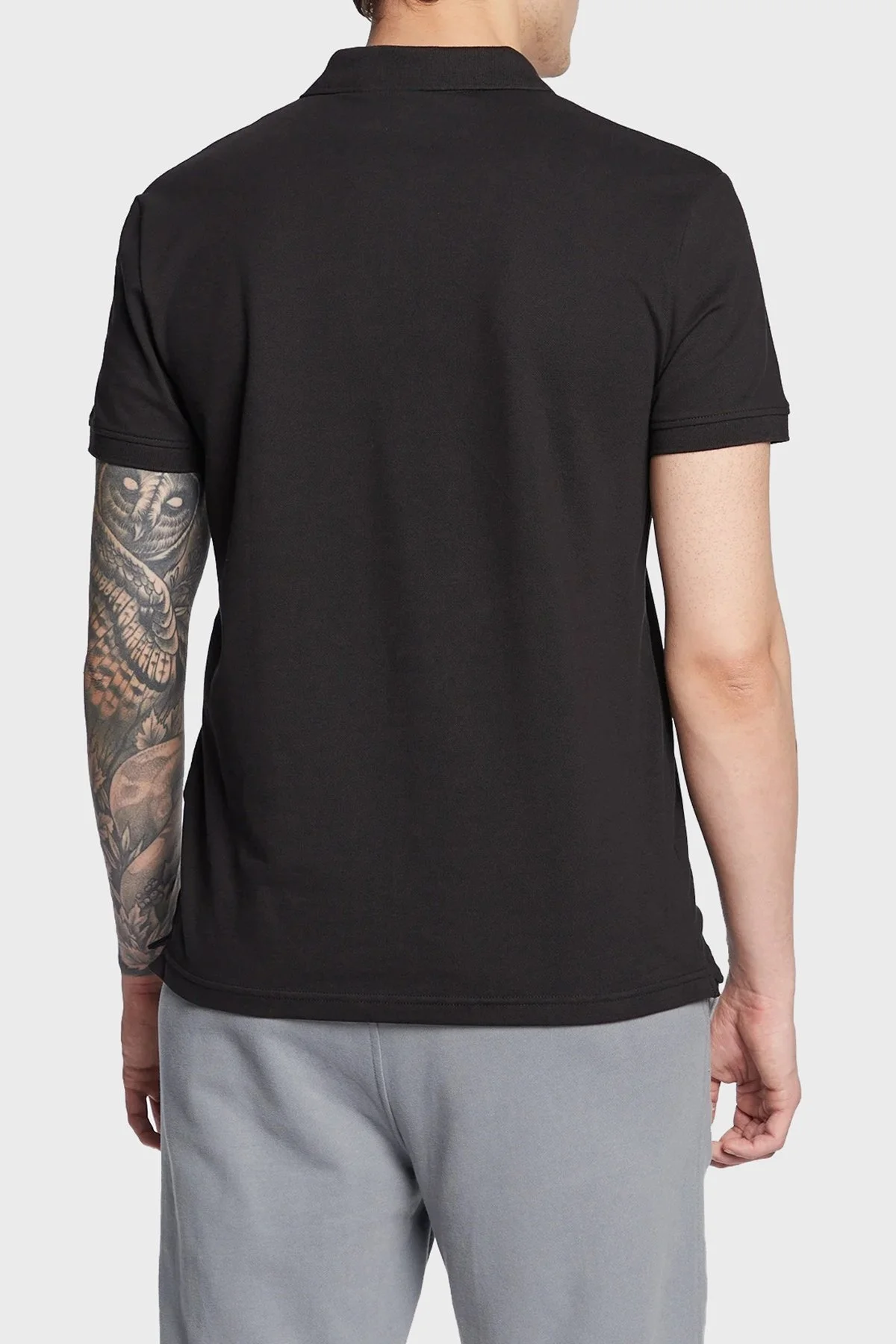 Calvin Klein Logolu Pamuklu Regular Fit J30J322856BEH Erkek Polo T Shirt J30J322856 BEH SİYAH - 8