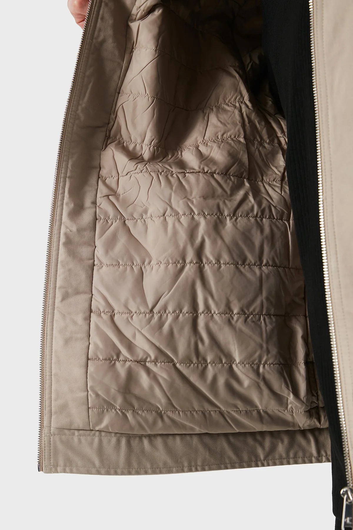 Calvin Klein Logolu Pamuklu Regular Fit Klasik Yaka LV04RE405GRAK Erkek Ceket LV04RE405G RAK TOPRAK - 7