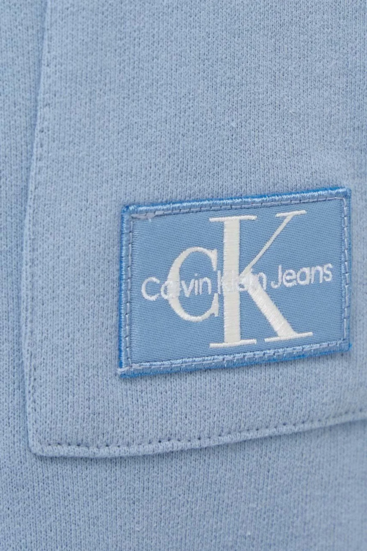 Calvin Klein Logolu Pamuklu Relaxed Fit Jogger Bayan Pantolon J20J220262 DAR AÇIK MAVİ - 3