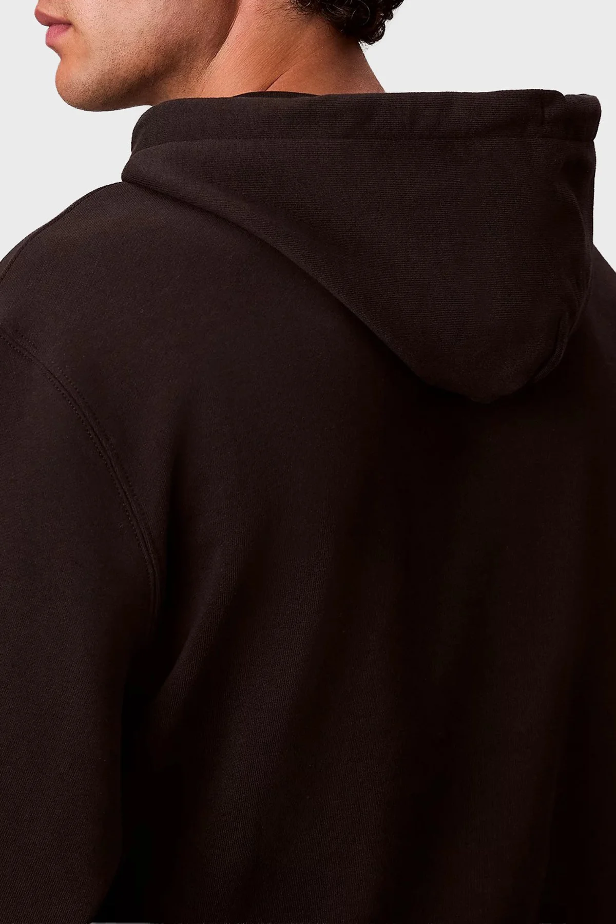 Calvin Klein Logolu Pamuklu Relaxed Fit Kapüşonlu LV04RD243GUB1 Erkek Sweat LV04RD243G UB1 SİYAH - 5