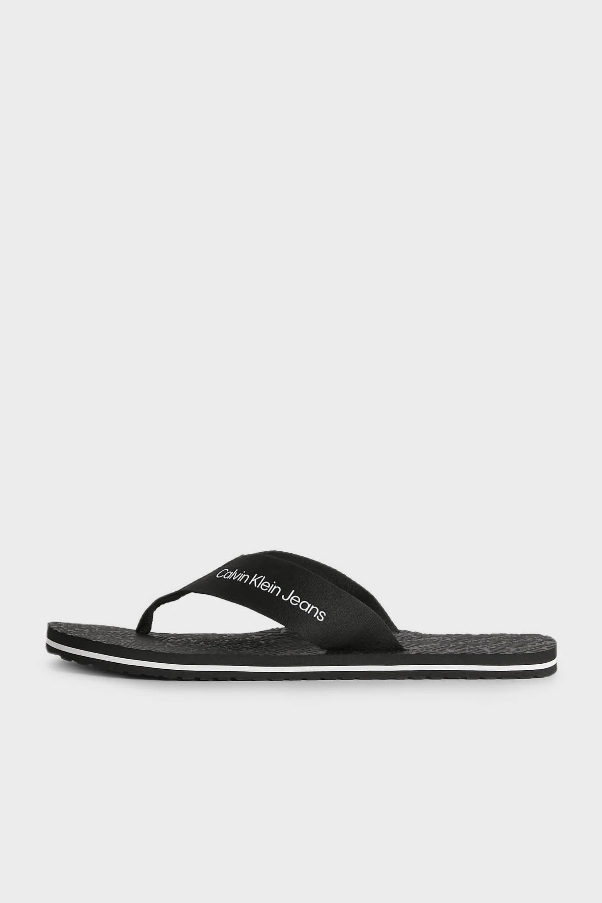 Calvin Klein Logolu Parmak Arası YM0YM00658BDS Erkek Terlik YM0YM00658 BDS SİYAH - 2