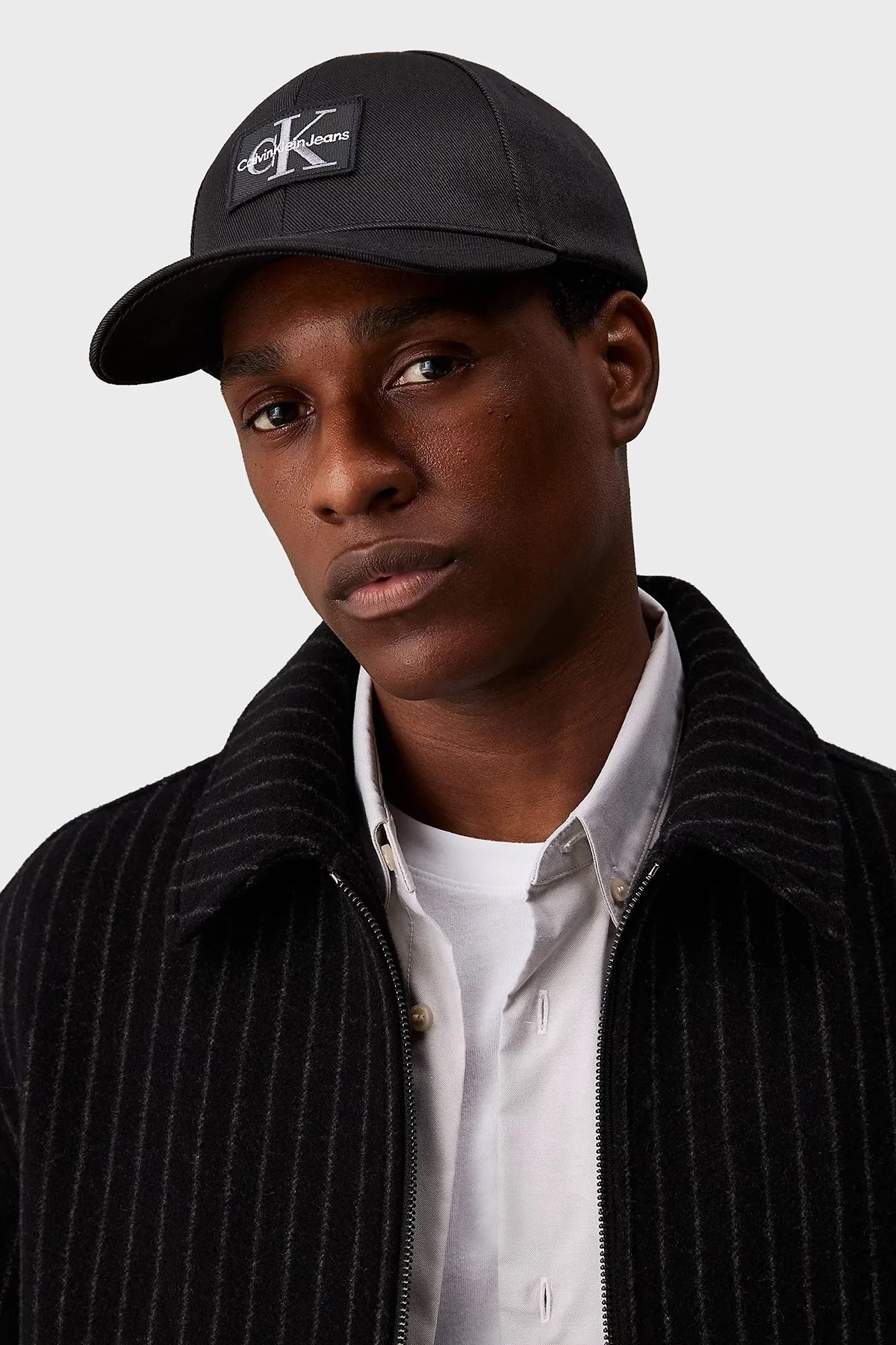Calvin Klein Logolu Polar Astarlı K50K512453BEH Erkek Şapka K50K512453 BEH SİYAH - 2