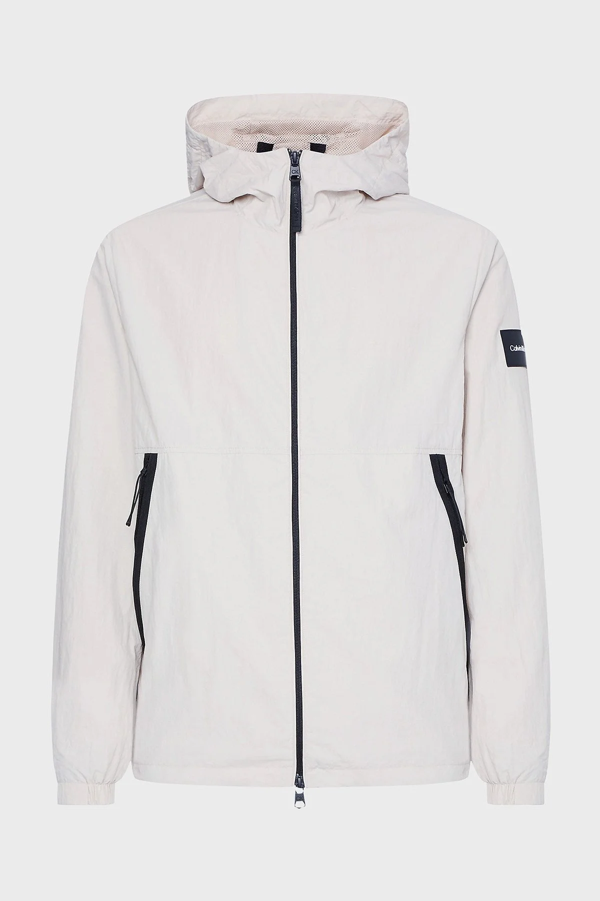 Calvin Klein Logolu Regular Fit Fermuarlı Cepli Erkek Mont K10K108627 ACE BEJ - 5