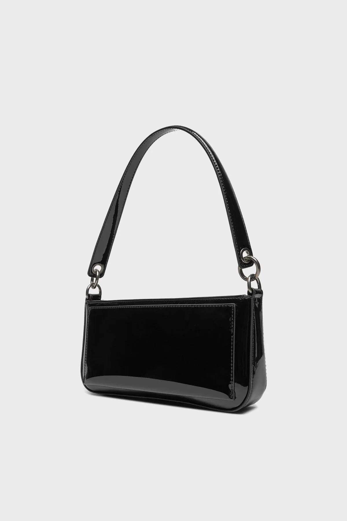 Calvin Klein Logolu Rugan K60K613052BEH Bayan Çanta K60K613052 BEH SİYAH - 2