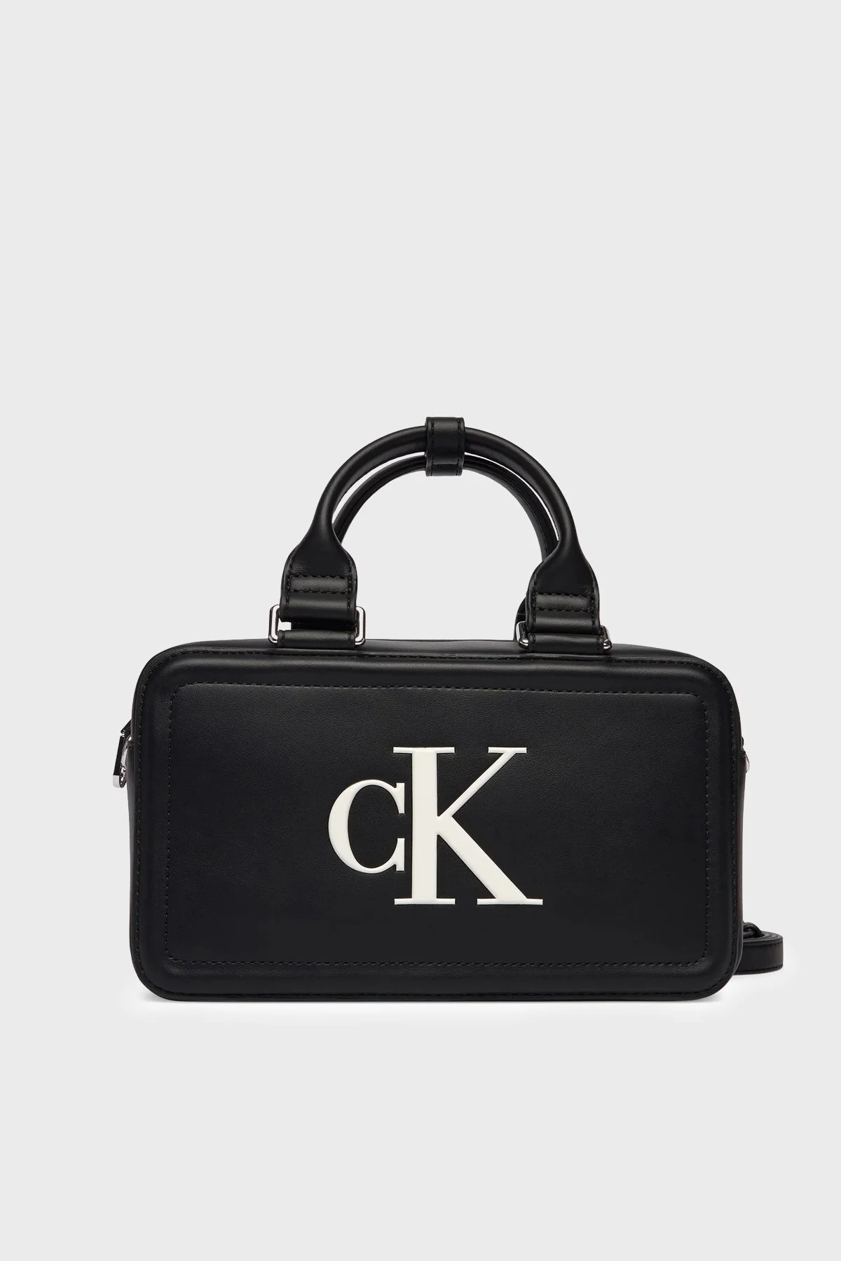 Calvin Klein Logolu Sabit Askılı LV04F3411G3L2 Bayan Çanta LV04F3411G 3L2 SİYAH - 1