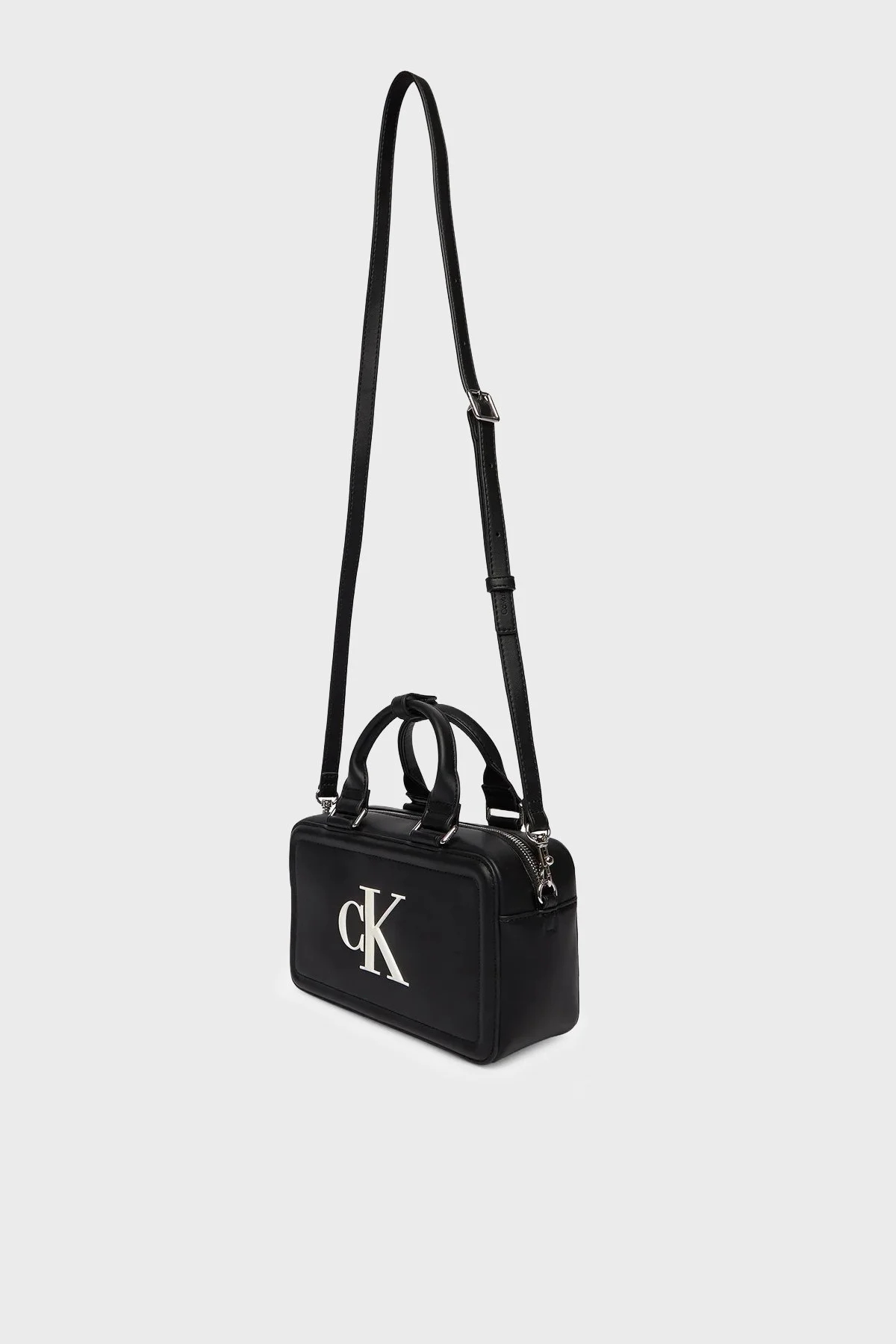 Calvin Klein Logolu Sabit Askılı LV04F3411G3L2 Bayan Çanta LV04F3411G 3L2 SİYAH - 4