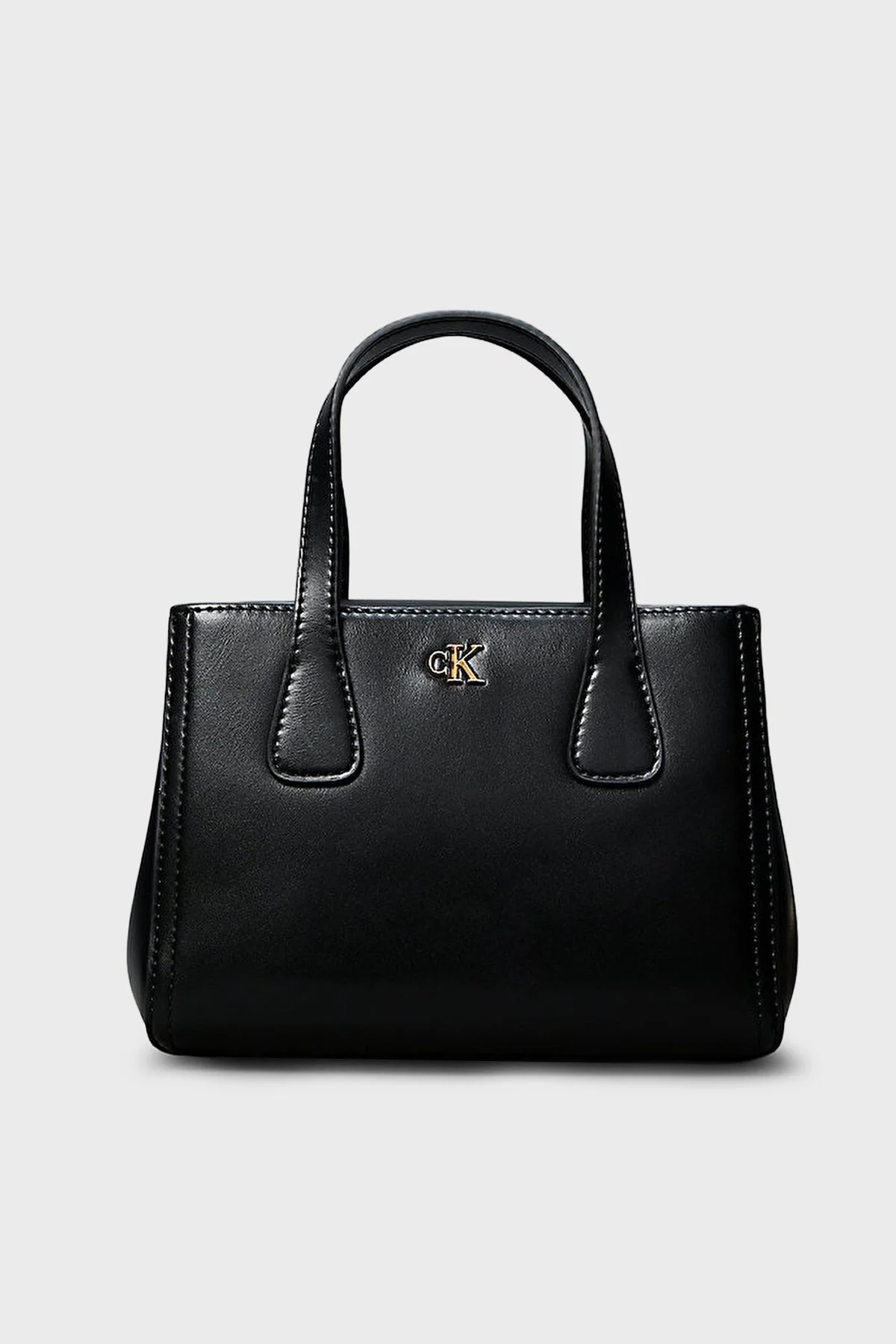 Calvin Klein Logolu Sabit Askılı LV04F3520GUB1 Kadın Çanta LV04F3520G UB1 SİYAH - 1