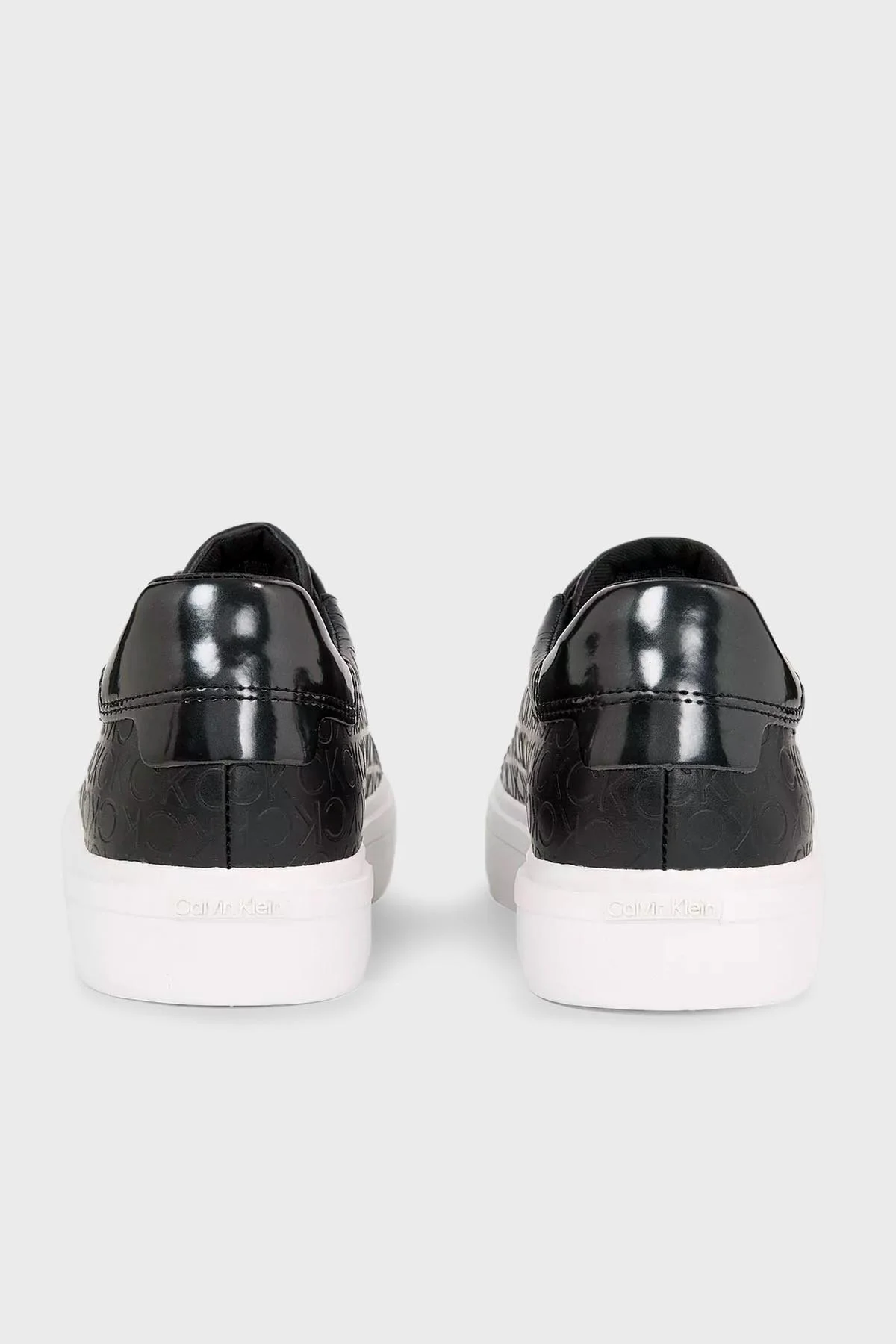 Calvin Klein Logolu Slip-On Sneaker HW0HW015930GK Bayan Ayakkabı HW0HW01593 0GK SİYAH - 3