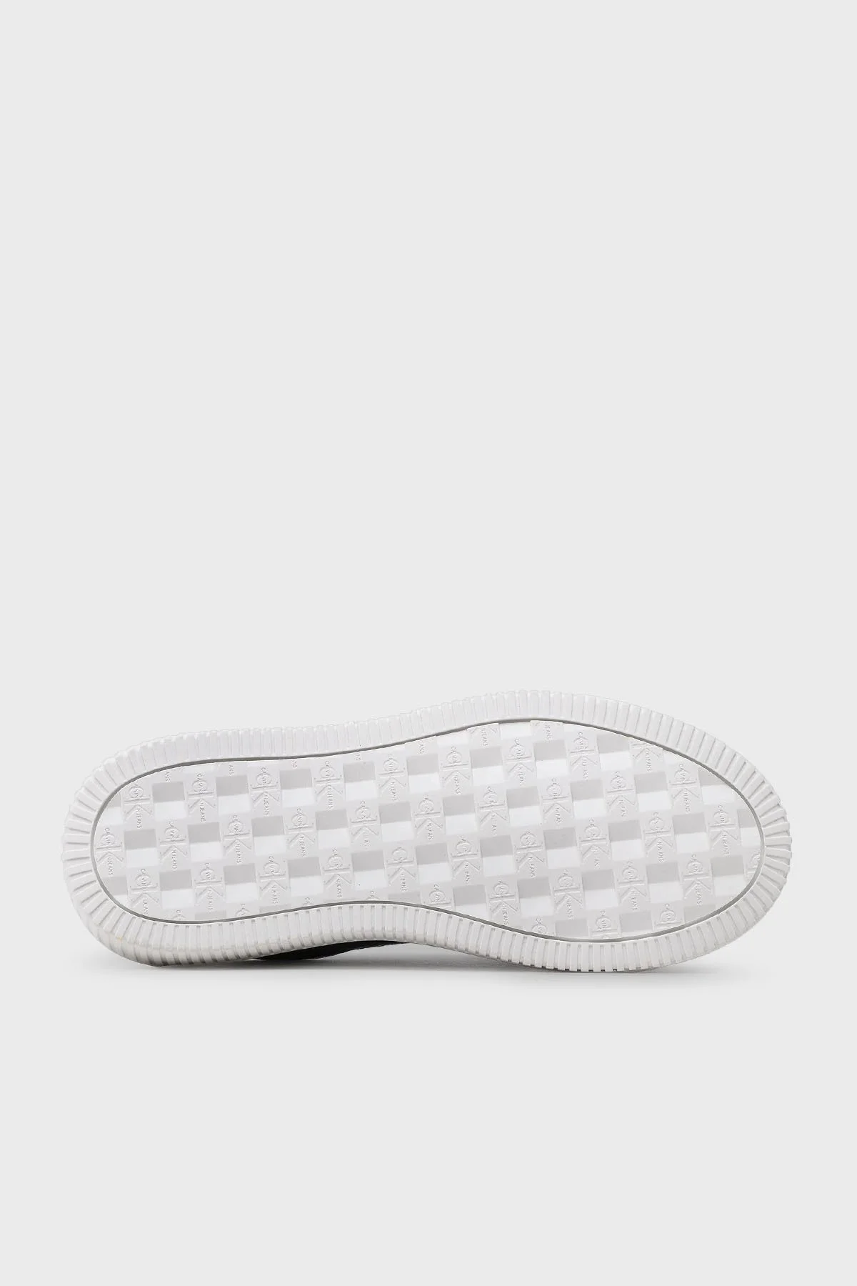 Calvin Klein Logolu Sneaker Bayan Ayakkabı YW0YW00823 0GJ SİYAH-BEYAZ - 4