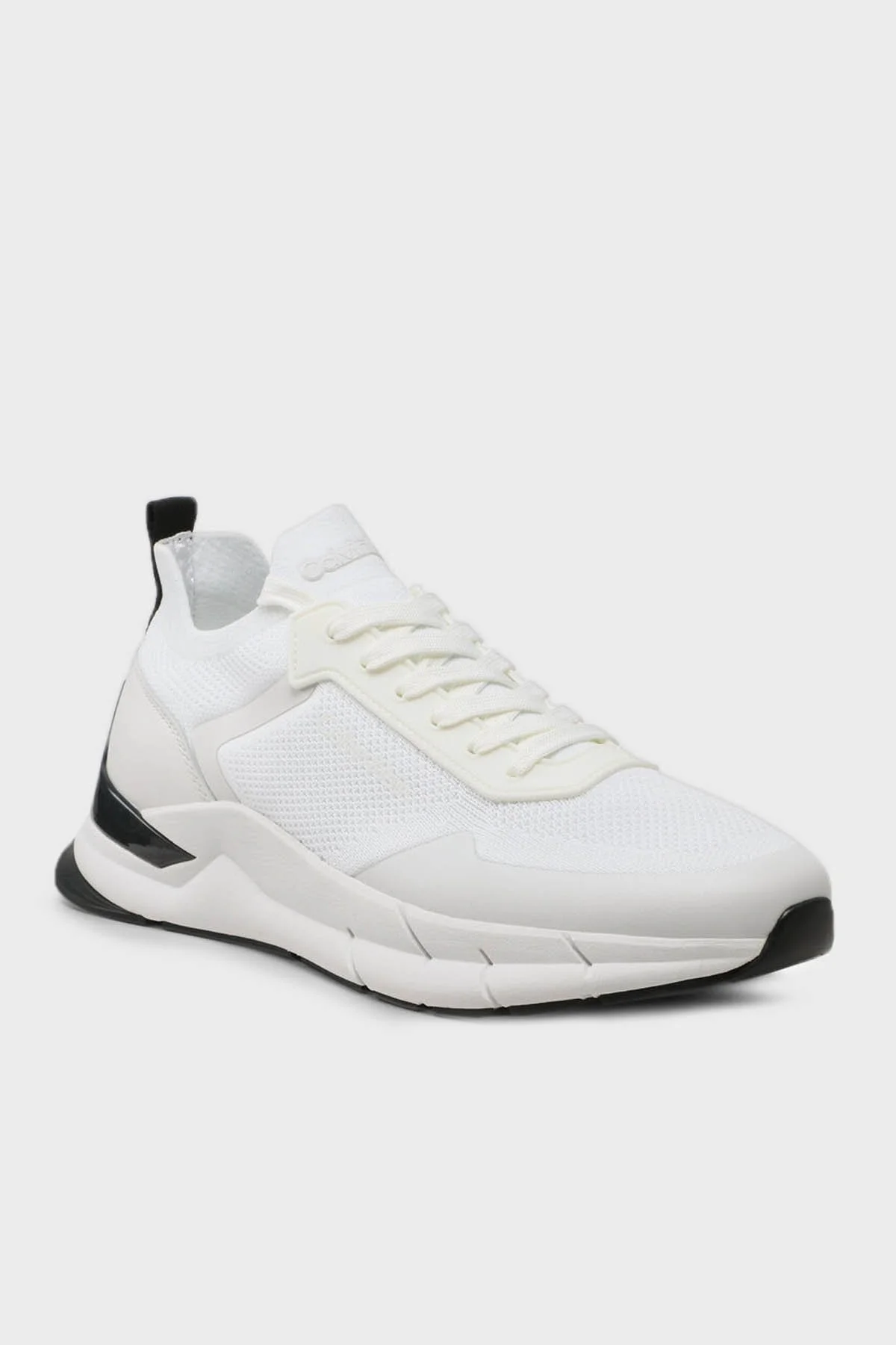 Calvin Klein Logolu Sneaker HM0HM009180K9 Erkek Ayakkabı HM0HM00918 0K9 SİYAH - 2