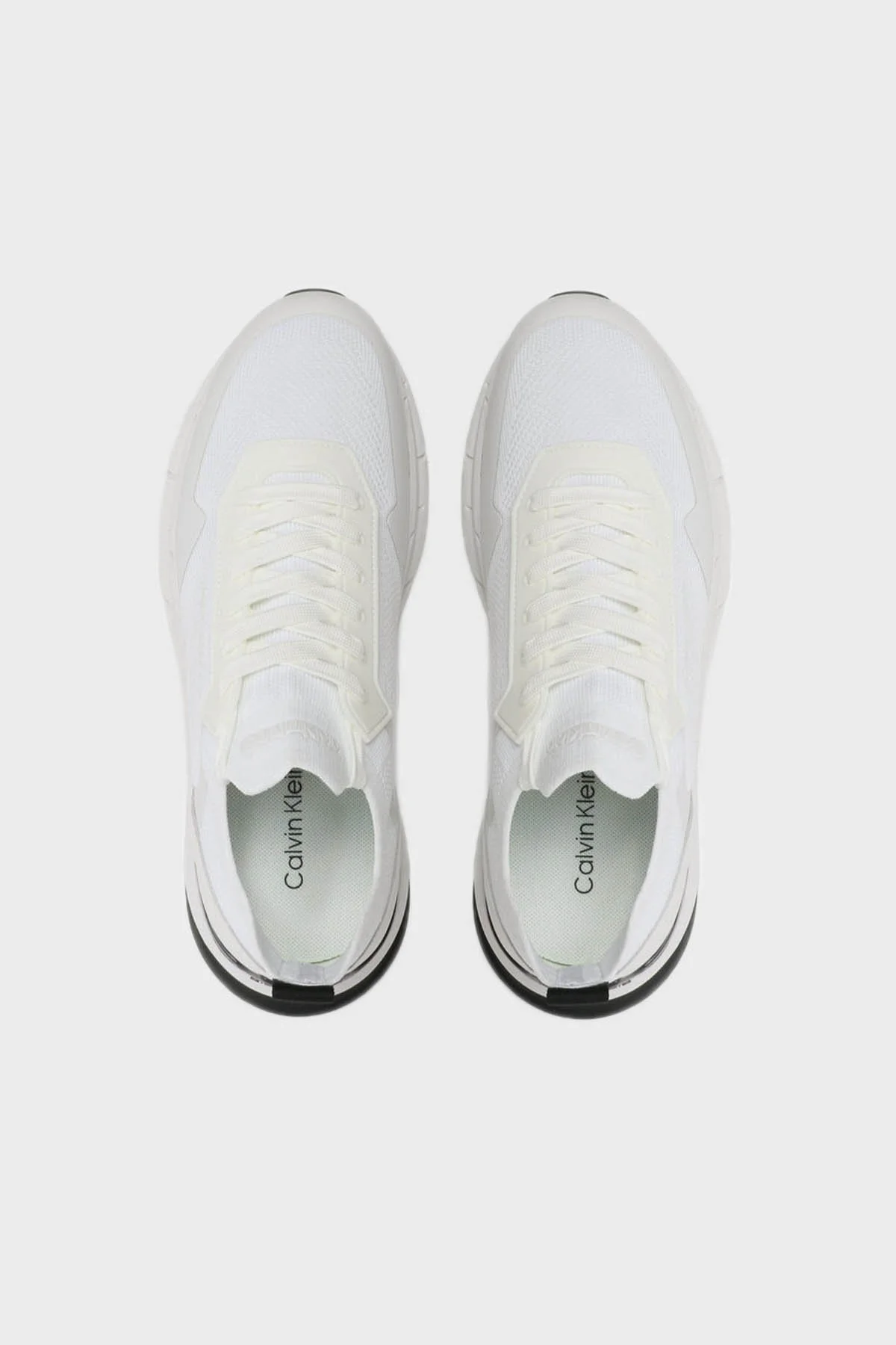 Calvin Klein Logolu Sneaker HM0HM009180K9 Erkek Ayakkabı HM0HM00918 0K9 SİYAH - 5